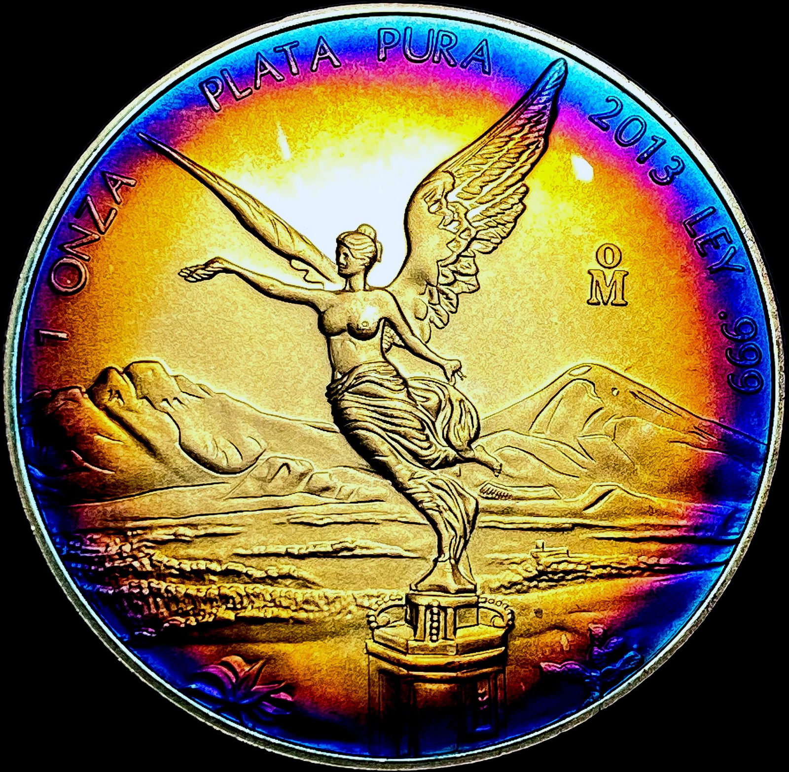 2013-Mo Silver 1 Onza Libertad SUPERB GEM BU (1 of 2)