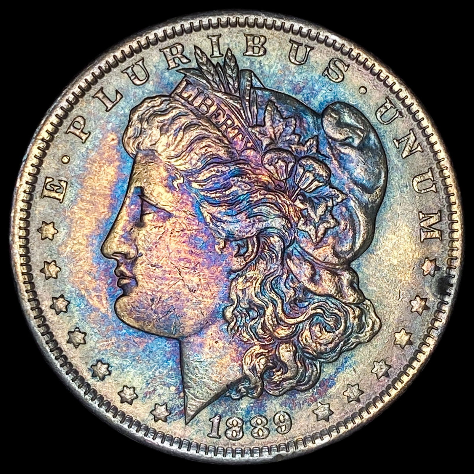 1889 Silver Morgan Dollar CLOSELY UNCIRCULATED (1 of 2)