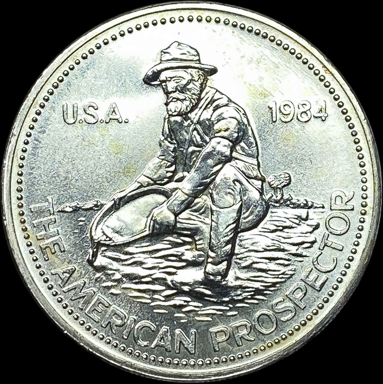 1984 Engelhard 1 oz Silver Round SUPERB GEM BU (1 of 2)