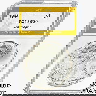 1994 American Silver Eagle PGA MS70: 1994 American Silver Eagle PGA MS70