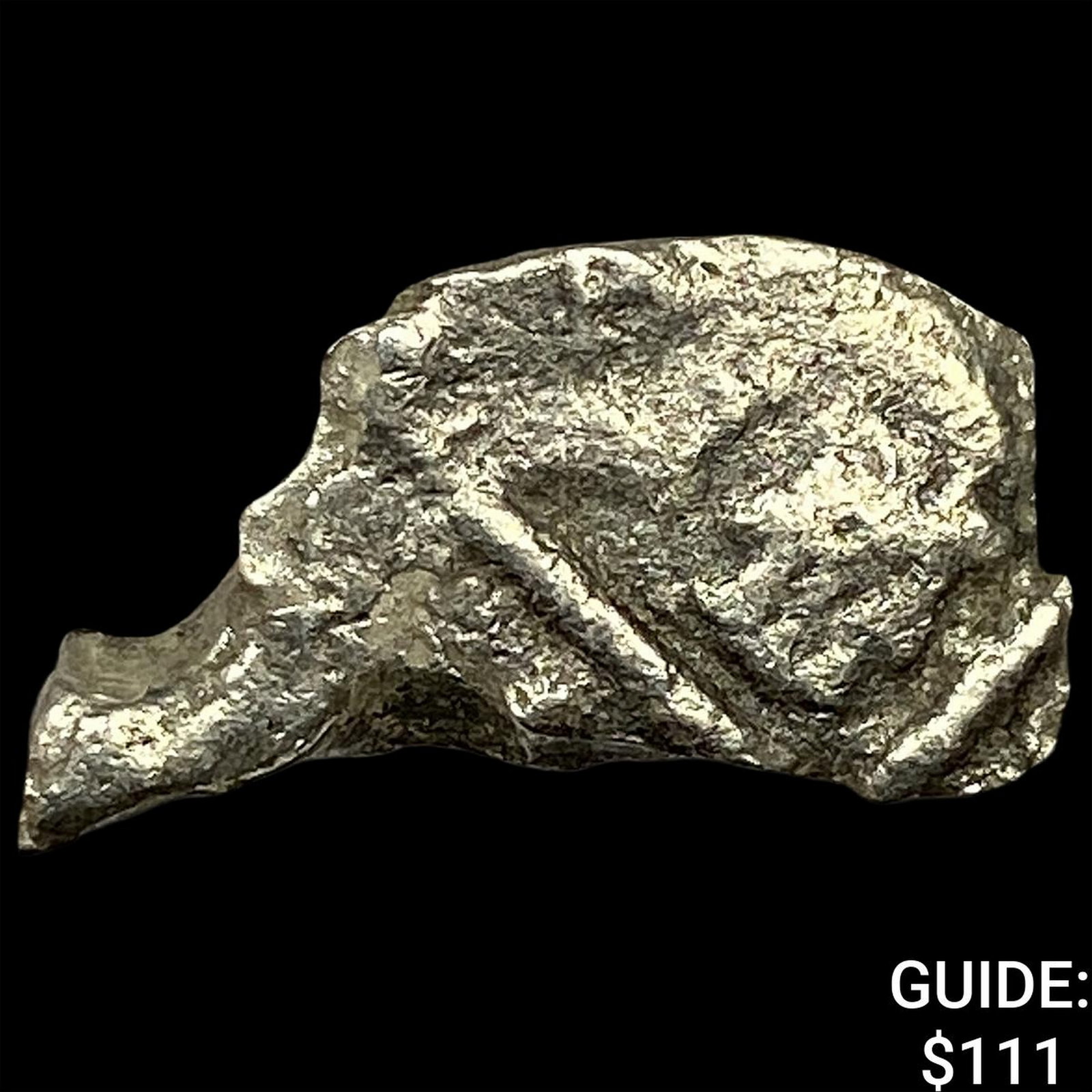 Spanish SIlver Cob Shipwreck Coin HIGH GRADE: Spanish SIlver Cob Shipwreck Coin HIGH GRADE