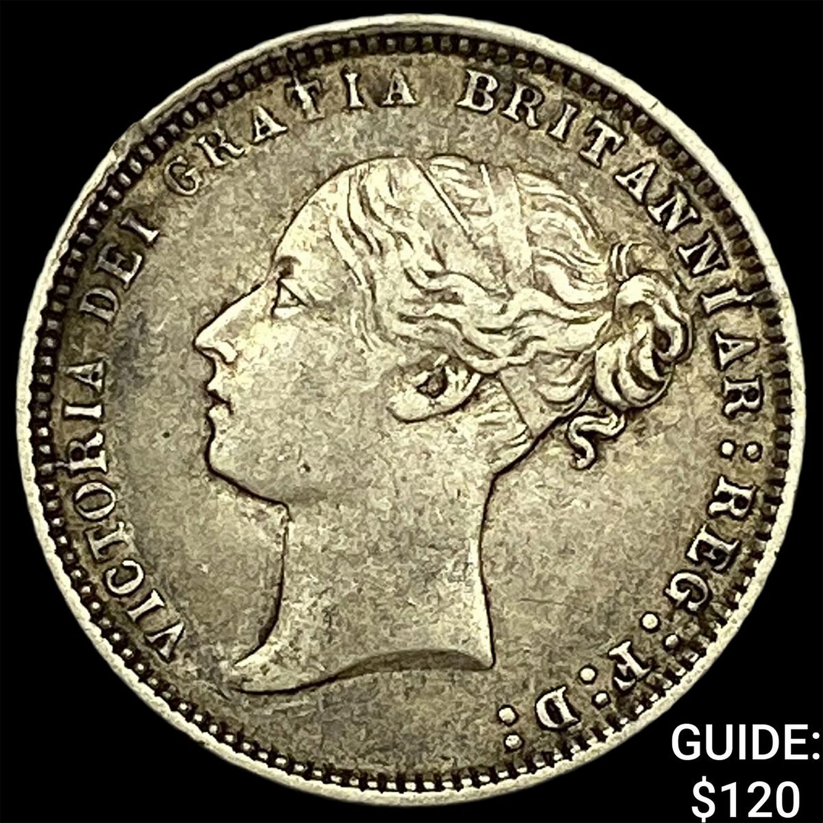 1871 Great Britain Victoria Silver 6 Pence NEARLY UNCIRCULATED (1 of 2)