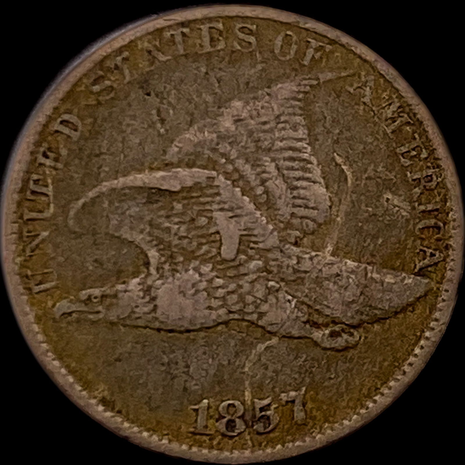 1857 Flying Eagle Cent LIGHTLY CIRCULATED (1 of 2)