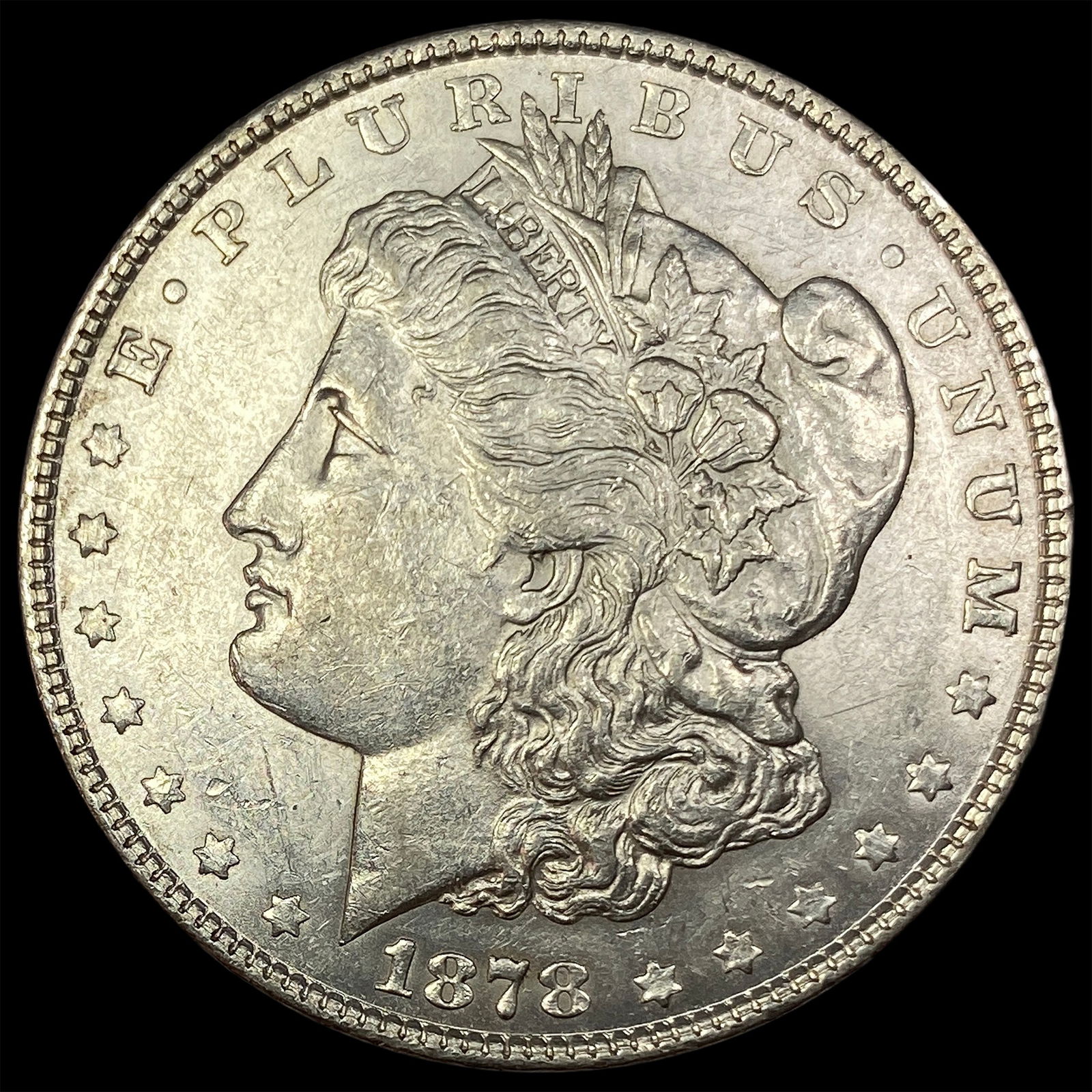 1878 Silver Morgan Dollar CHOICE AU (1 of 2)
