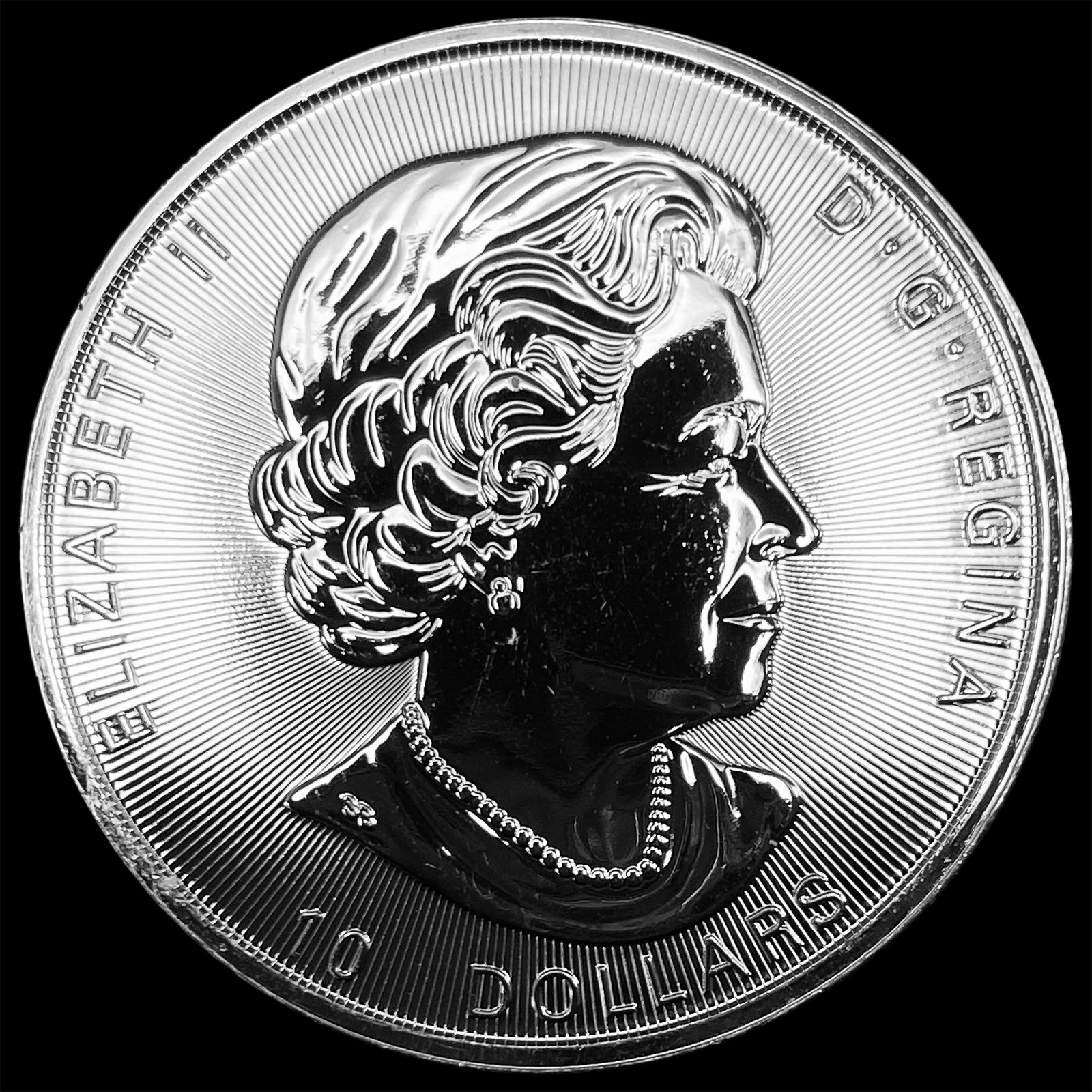 2021 Silver 2oz Canadian Maple Leaf $10 SUPERB GEM BU: 2021 Silver 2oz Canadian Maple Leaf $10 SUPERB GEM BU