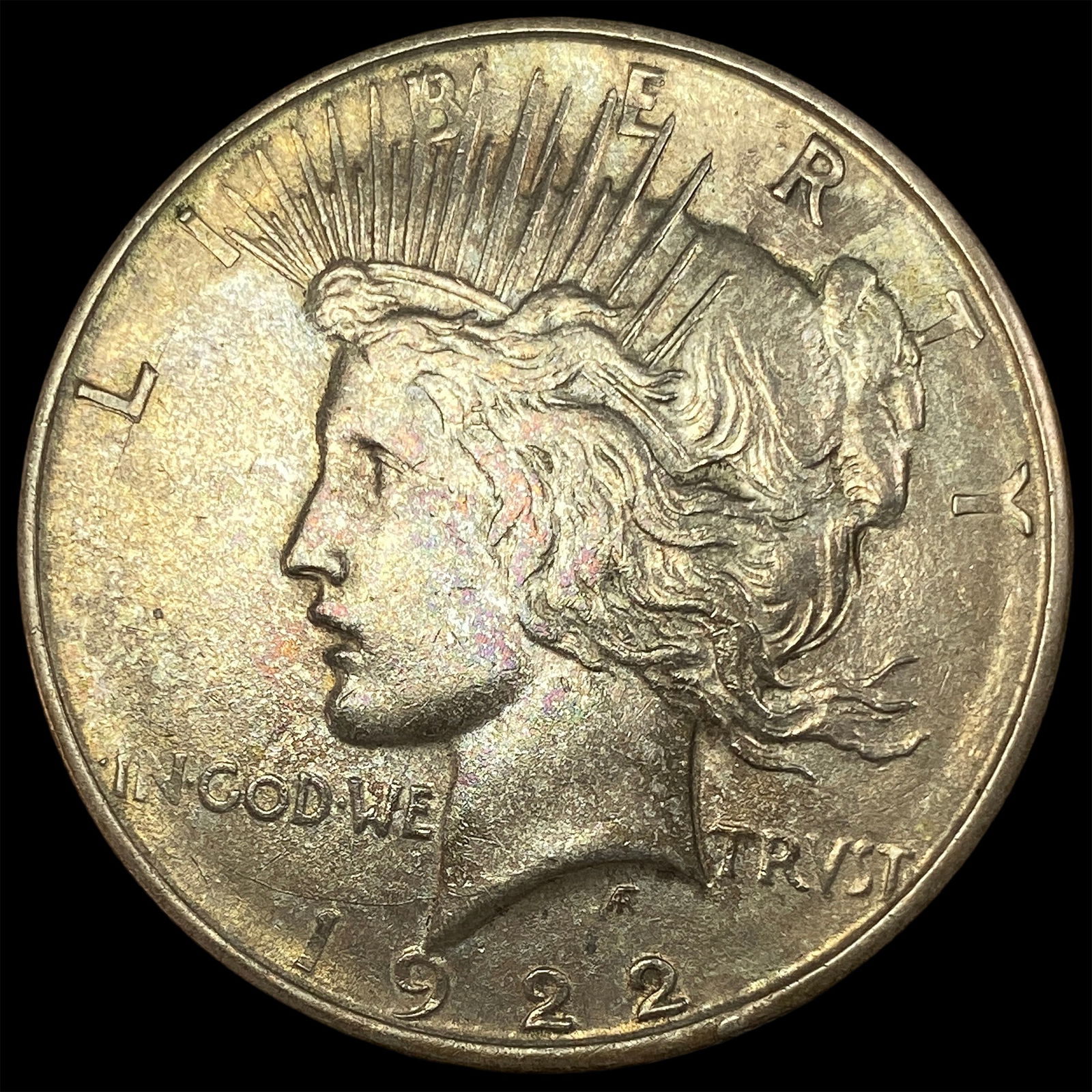 1922-S Peace Silver Dollar CLOSE UNC (1 of 2)