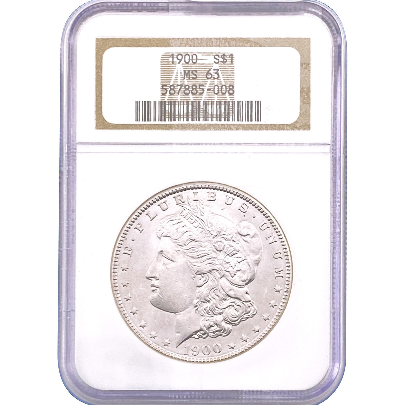 1900 Morgan Silver Dollar NGC MS63 (1 of 2)