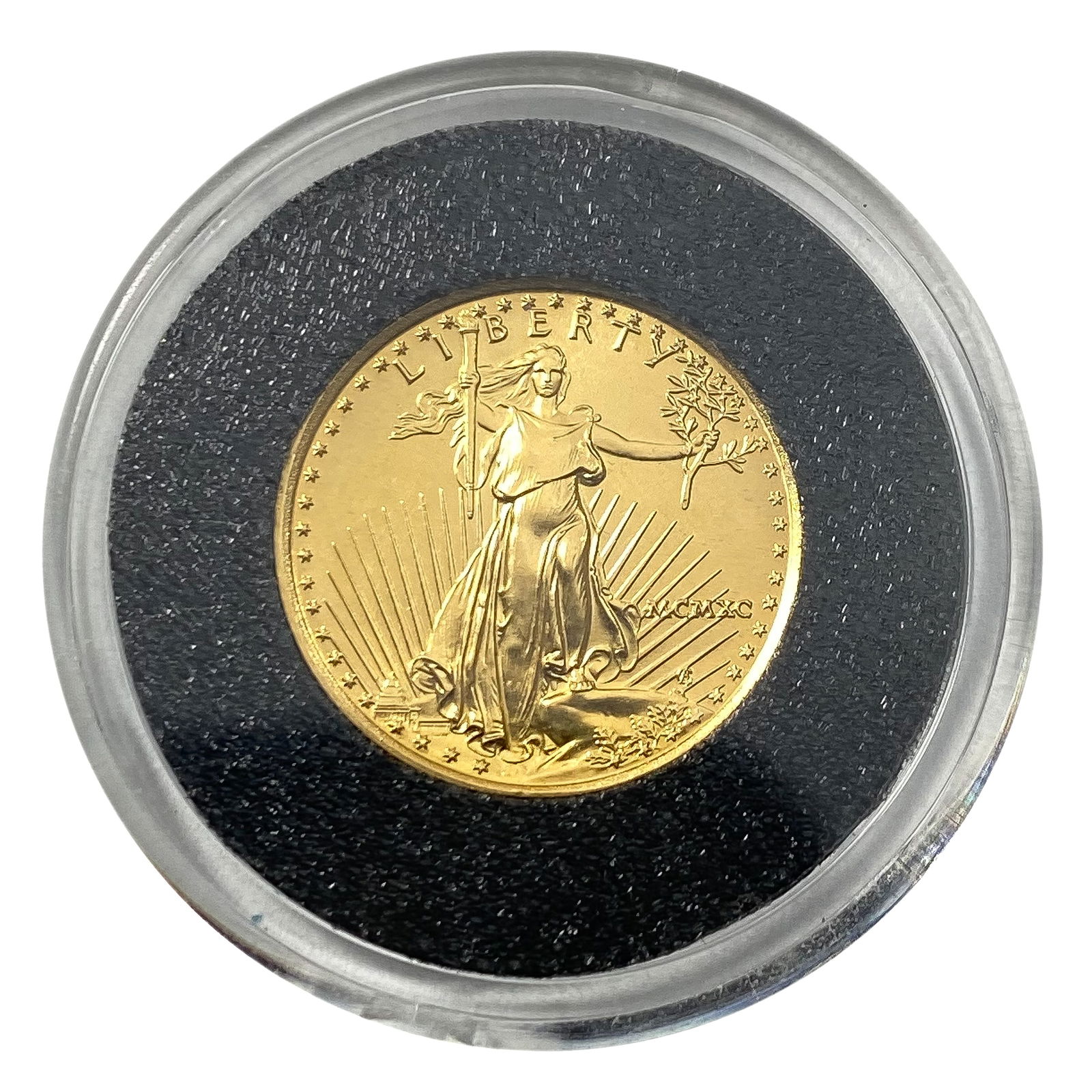 1990 Gold $5 American Eagle 1/10 oz (1 of 2)