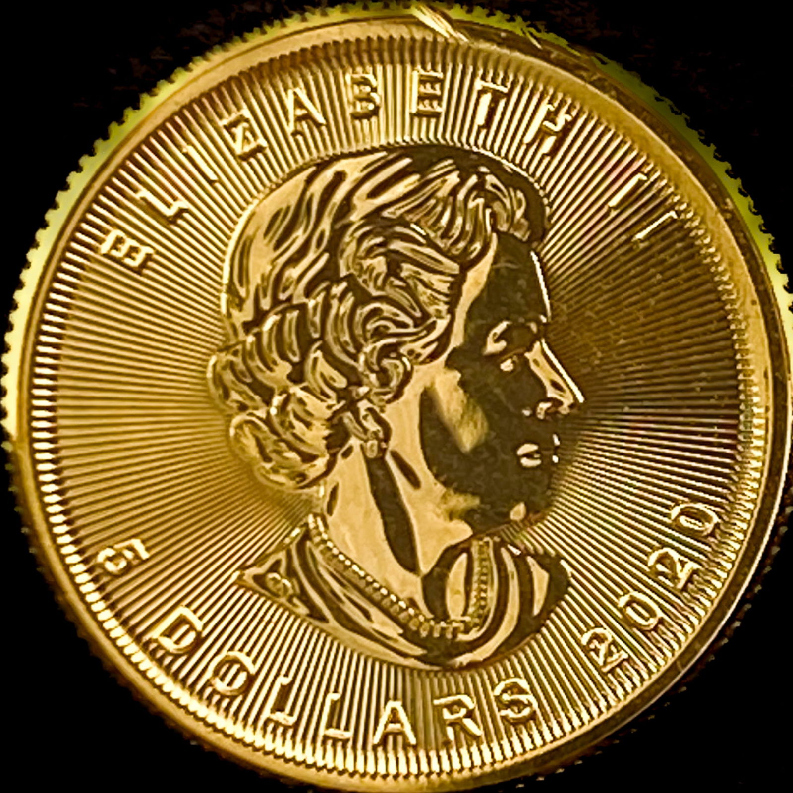 2020 1/10oz Gold Canadian Maple Leaf SUPERB GEM BU (1 of 2)