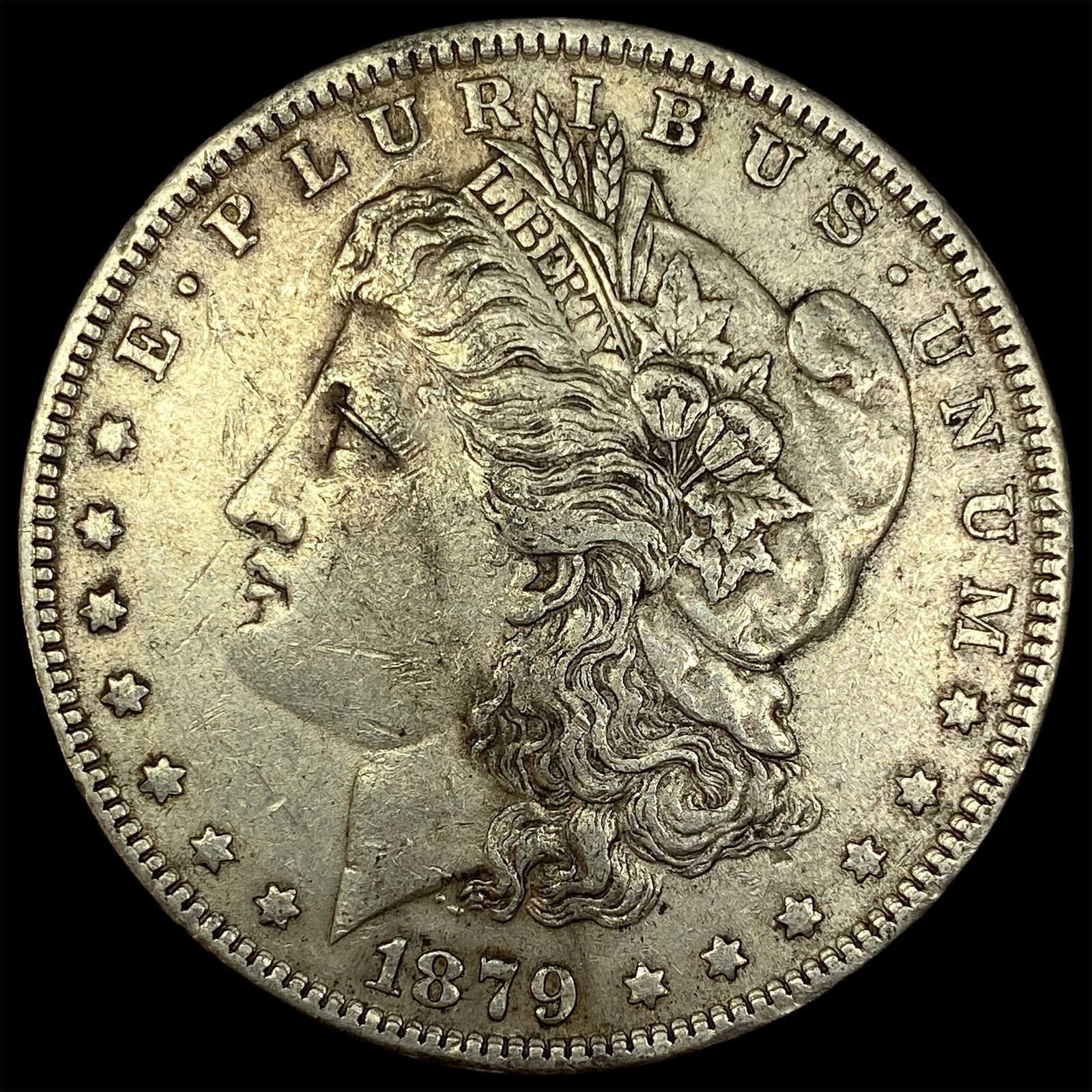 1879 Silver Morgan Dollar CLOSELY UNCIRCULATED (1 of 2)