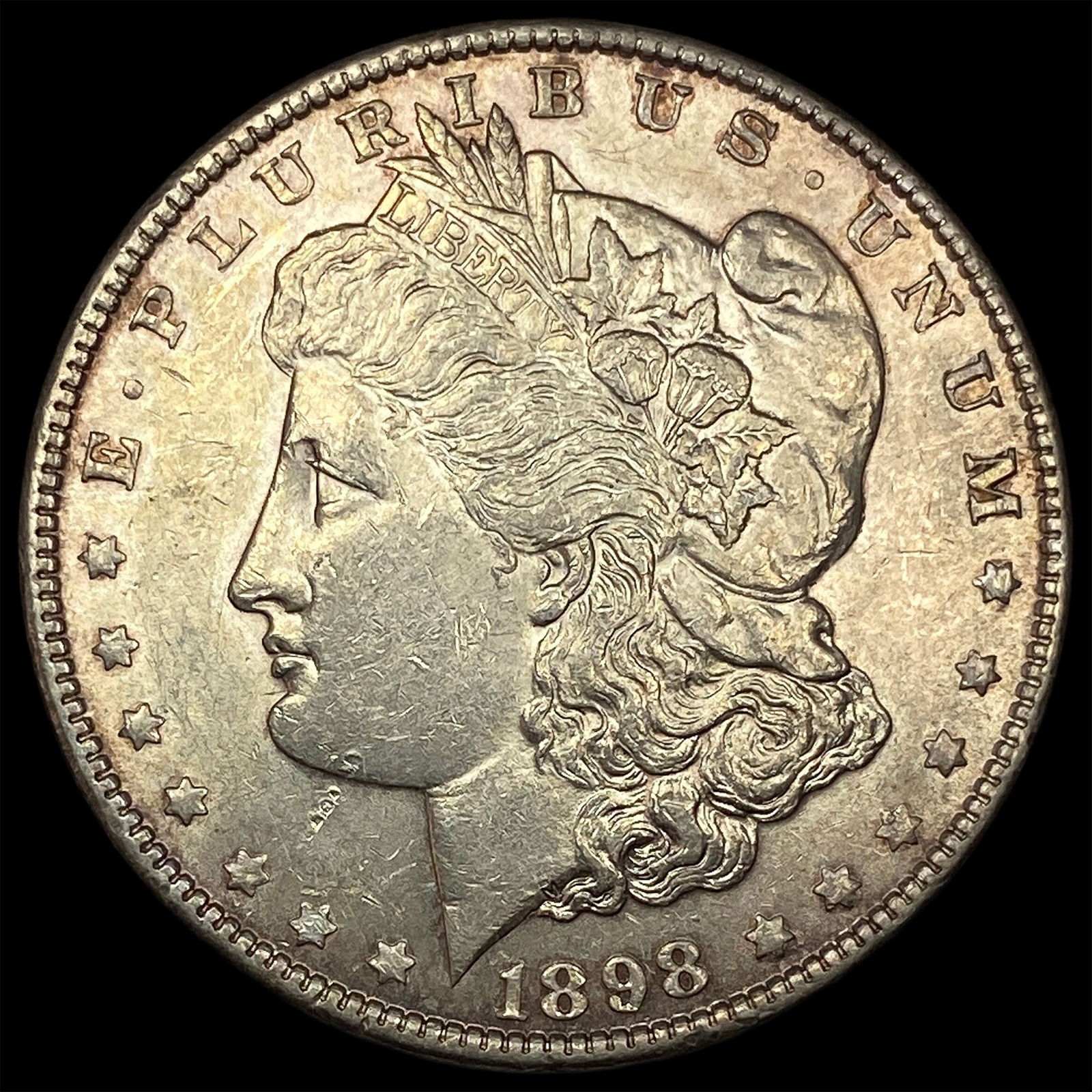 1898 Morgan Silver Dollar CHOICE AU (1 of 2)