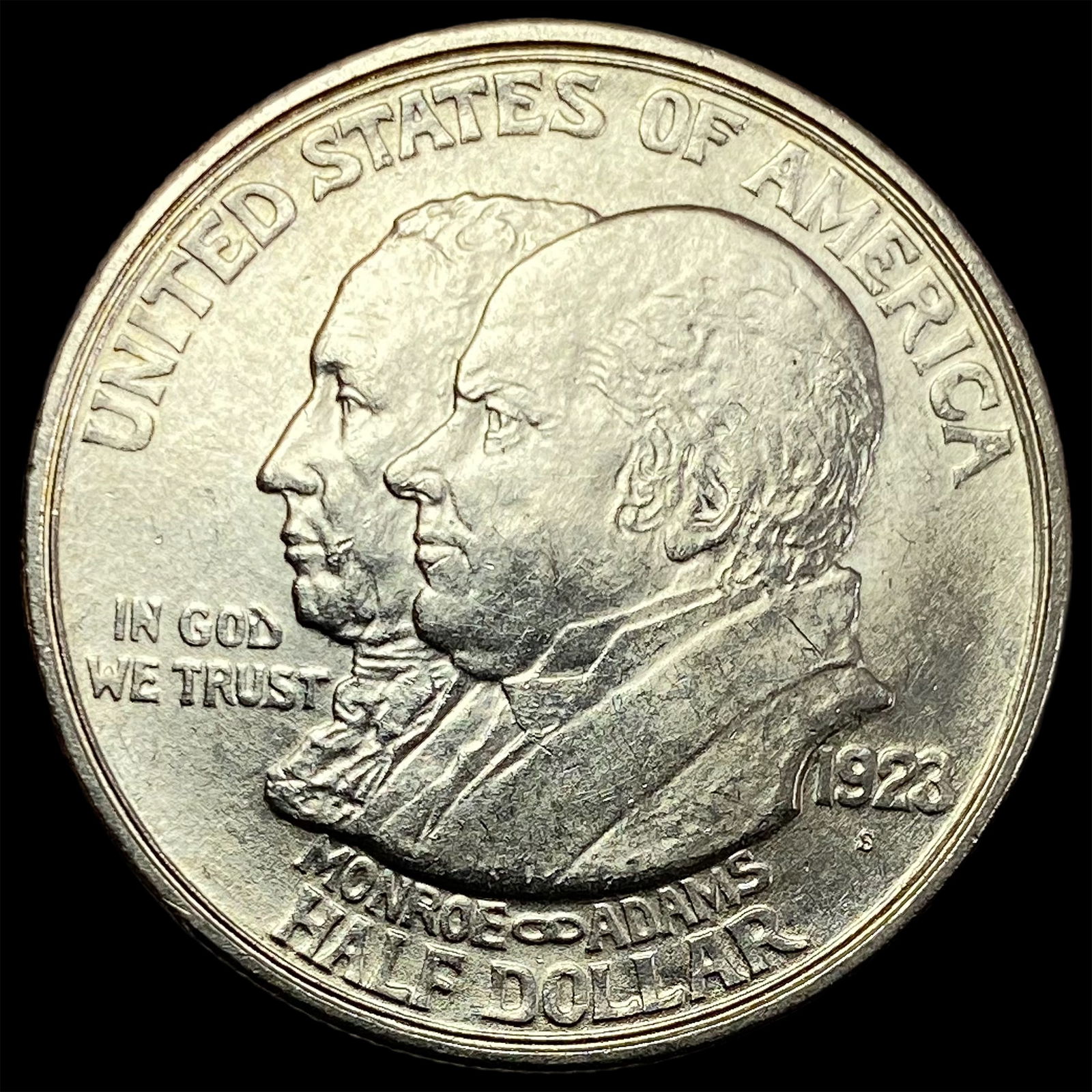 1923-S Silver Monroe Half Dollar UNCIRCULATED (1 of 2)