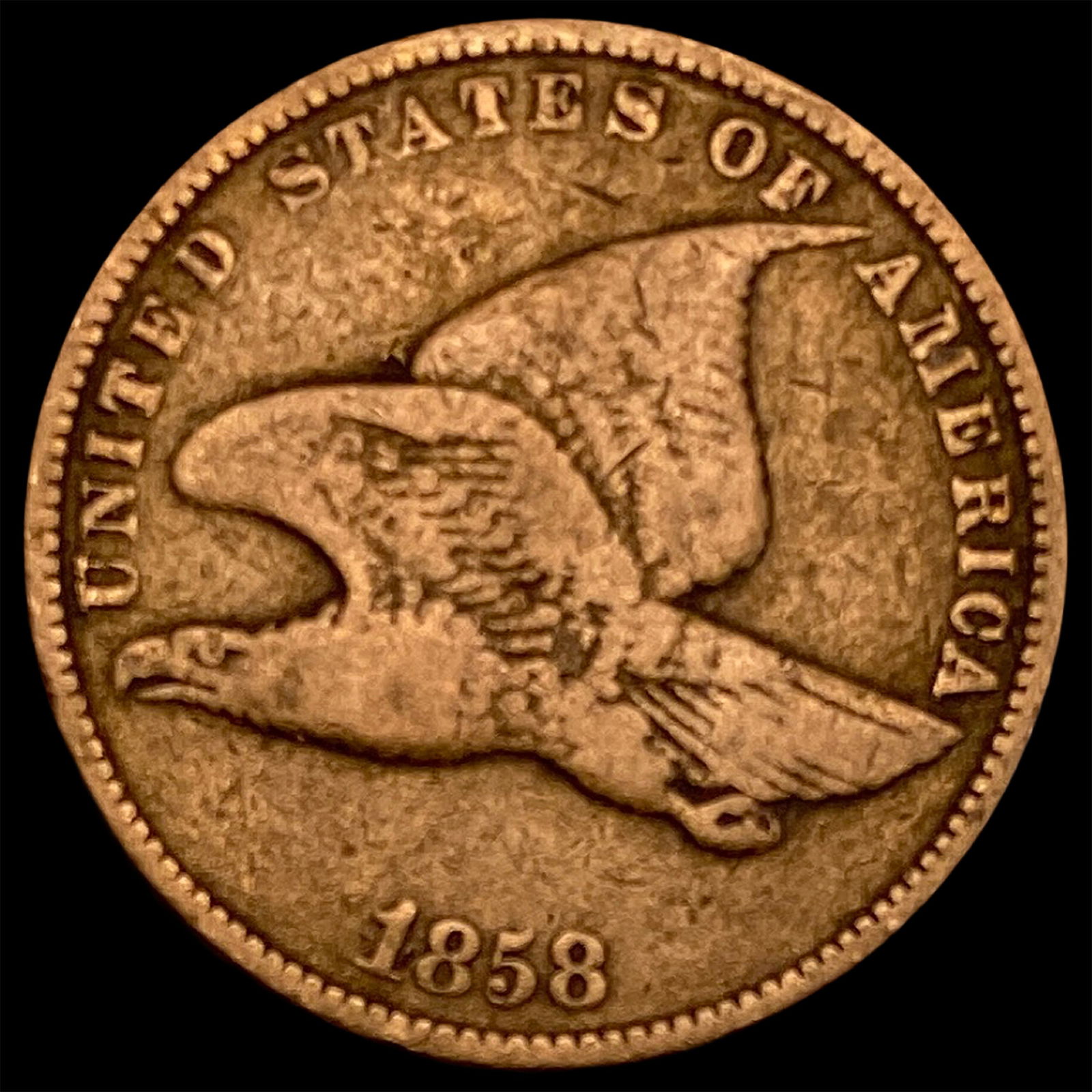 1858 Flying Eagle Cent LIGHTLY CIRCULATED (1 of 2)
