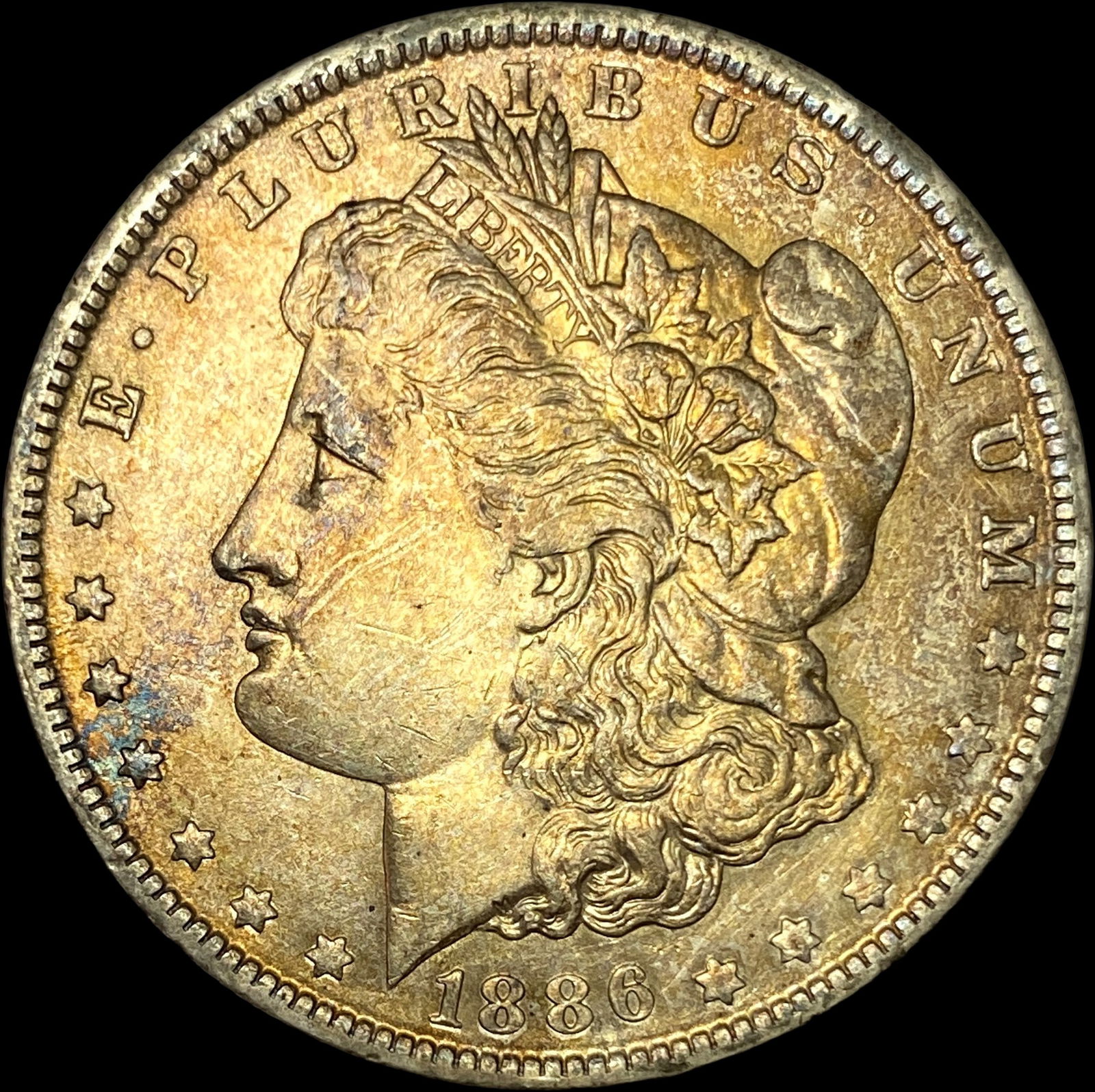 1886-O Morgan Silver Dollar CLOSE UNC (1 of 2)