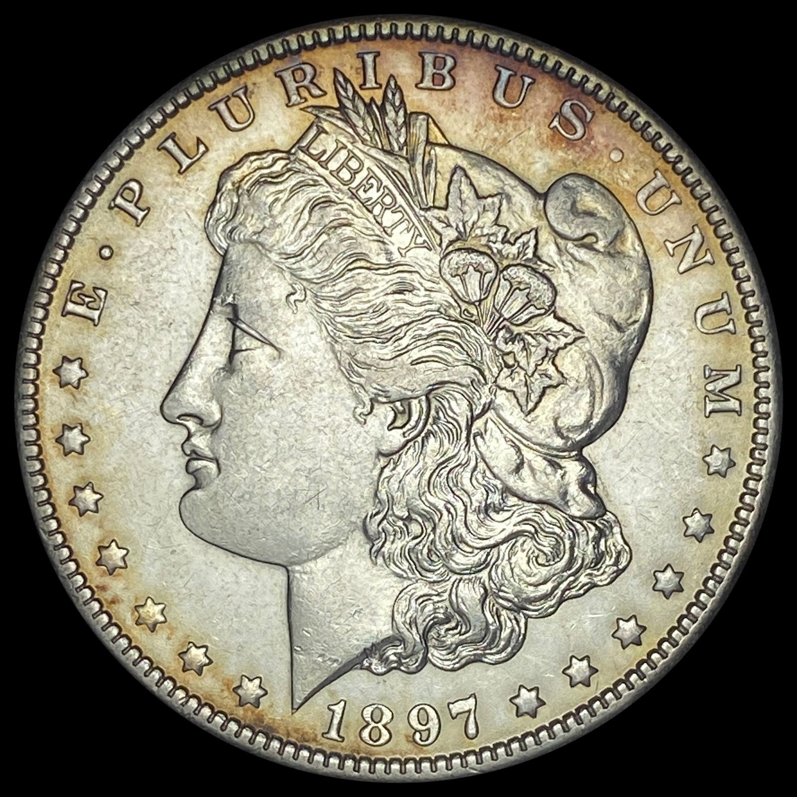 1897-O Morgan Silver Dollar CLOSE UNC (1 of 2)