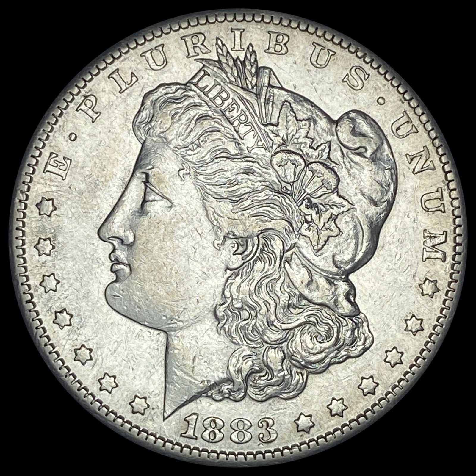 1883-S Silver Morgan Dollar CLOSELY  UNCIRCULATED (1 of 2)