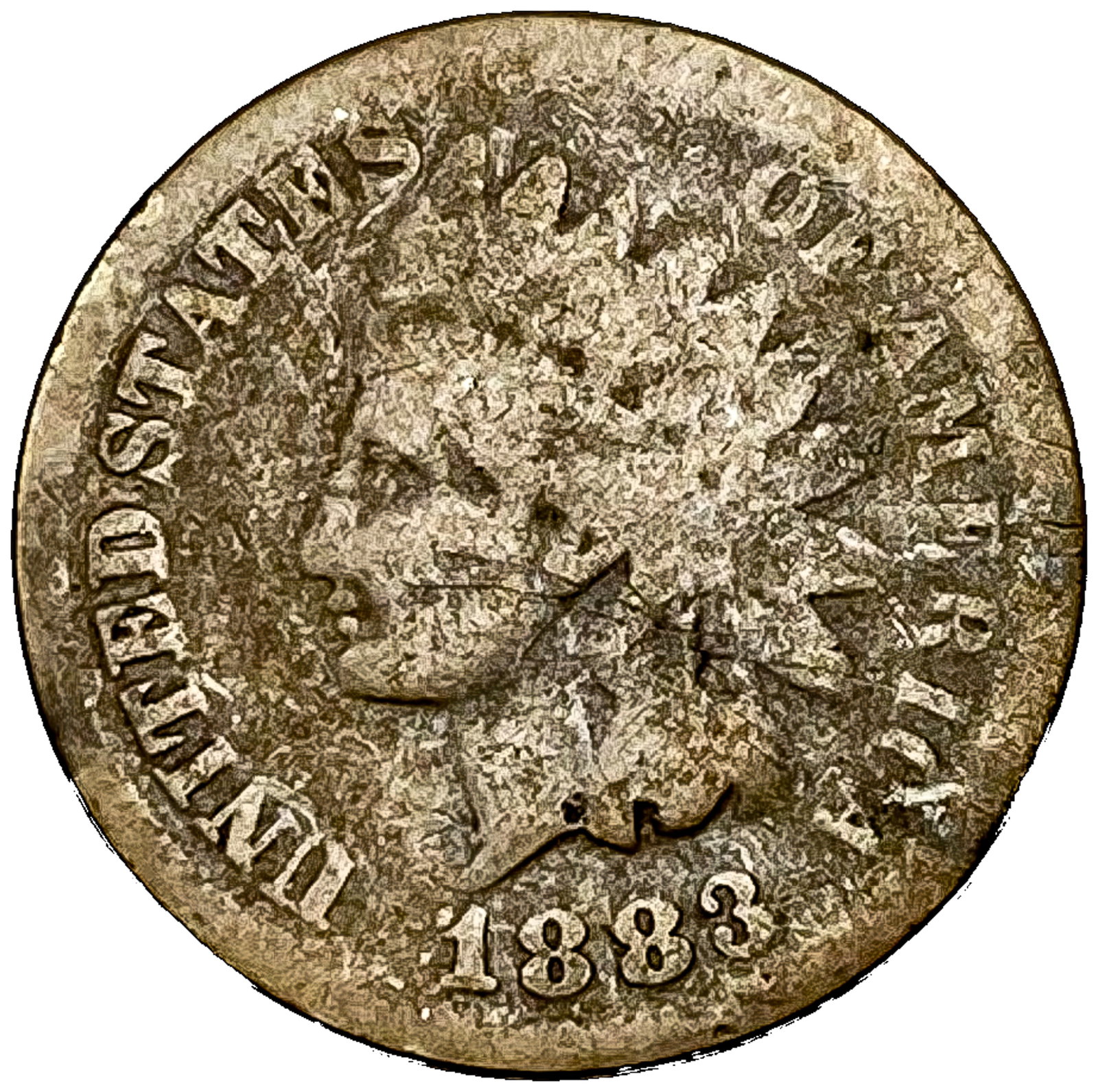 1883 Indian Head Cent: 1883 Indian Head Cent