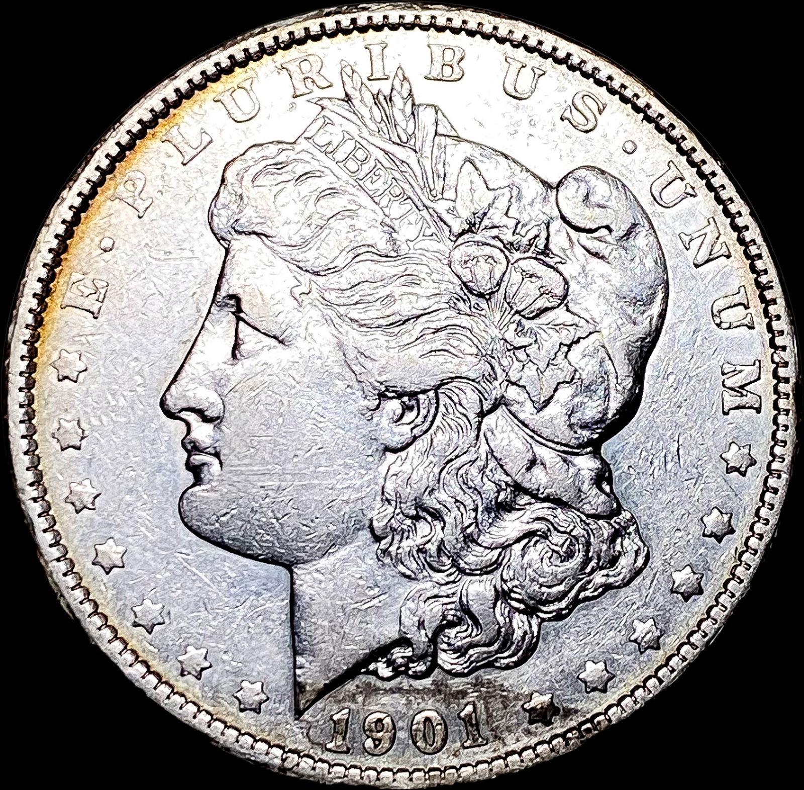 1901 Morgan Silver Dollar NEARLY UNCIRCULATED (1 of 2)