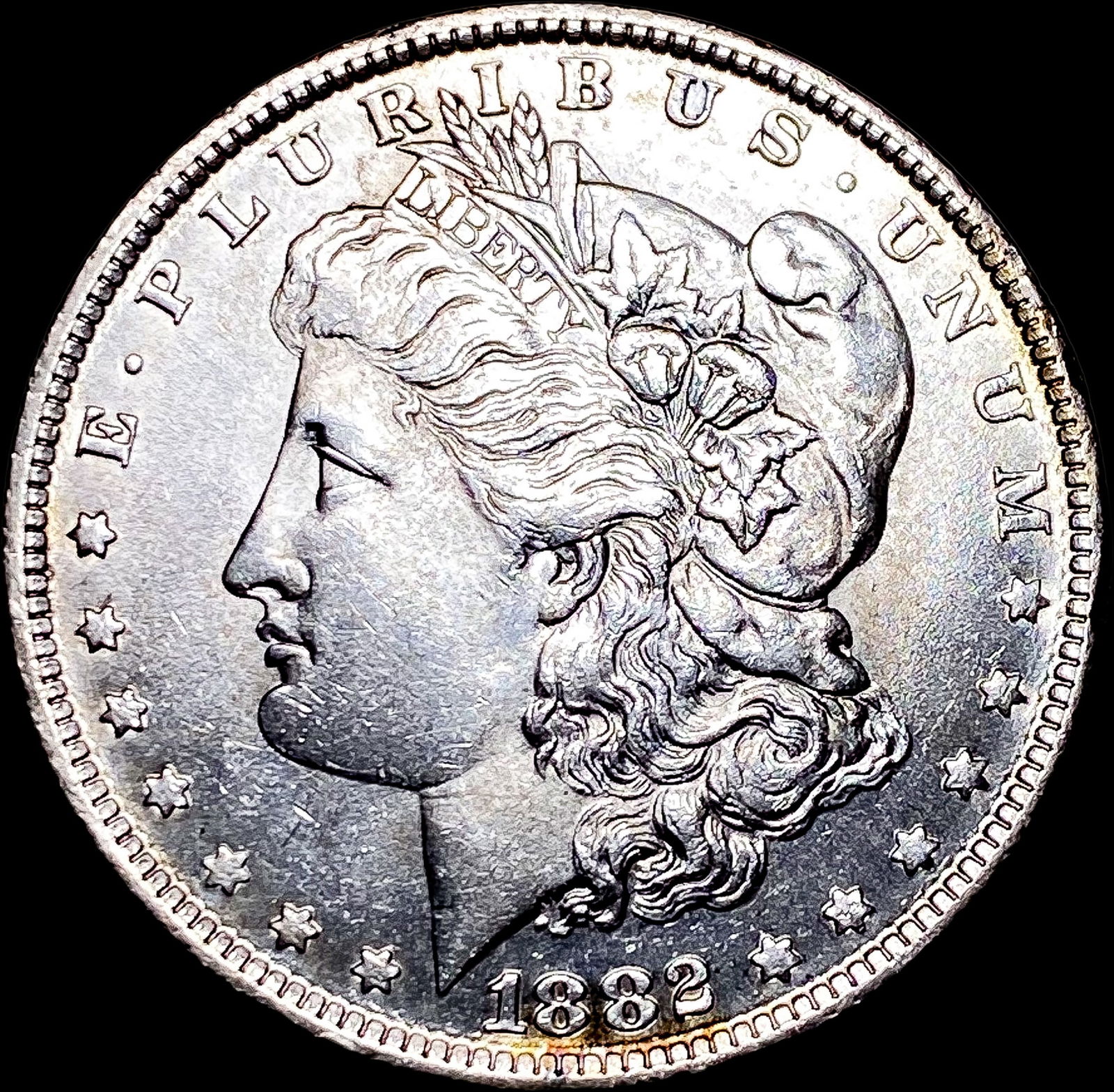 1882-O/S Morgan Silver Dollar CHOICE AU (1 of 2)