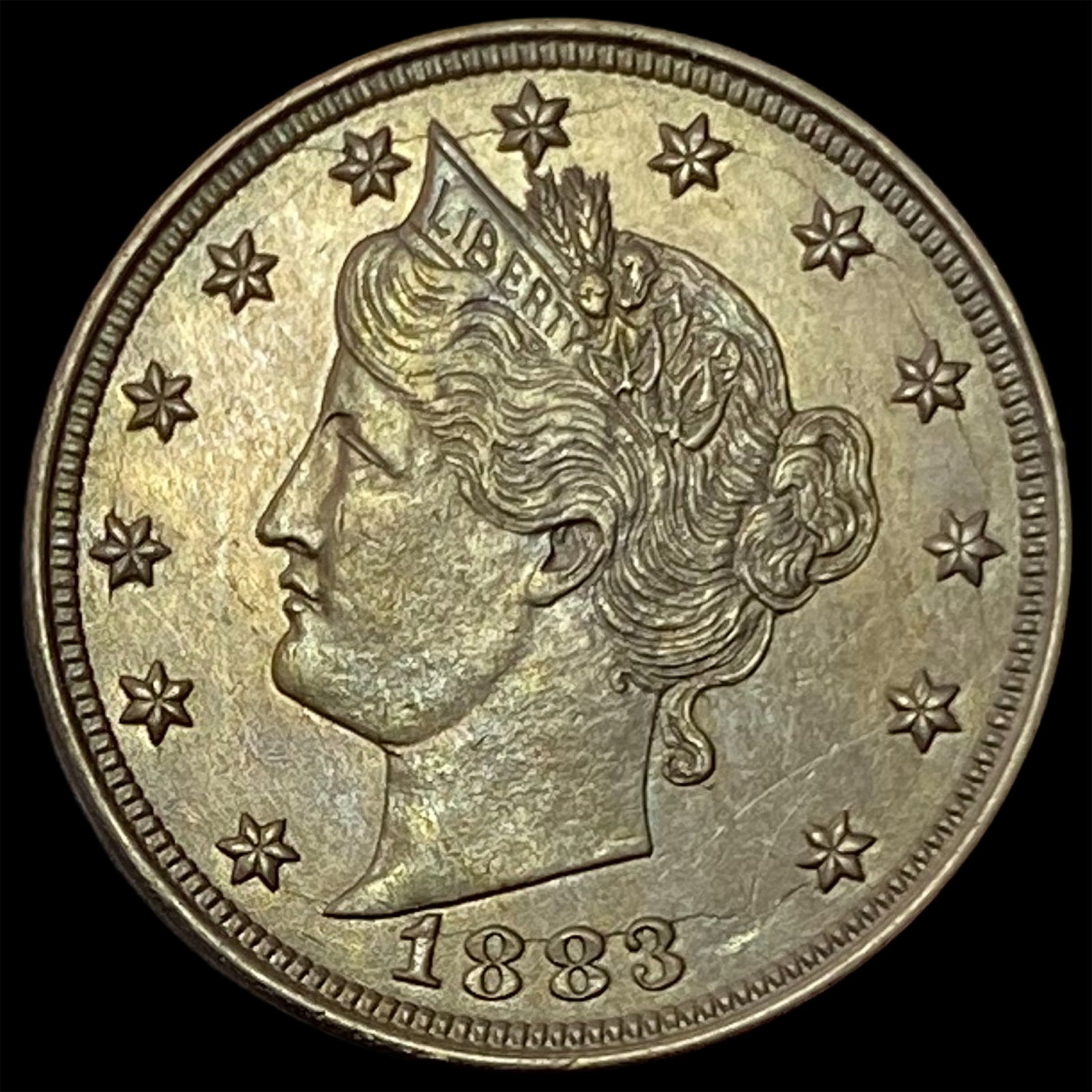 1883 Liberty Head Nickel (No Cents) CHOICE BU: 1883 Liberty Head Nickel (No Cents) CHOICE BU