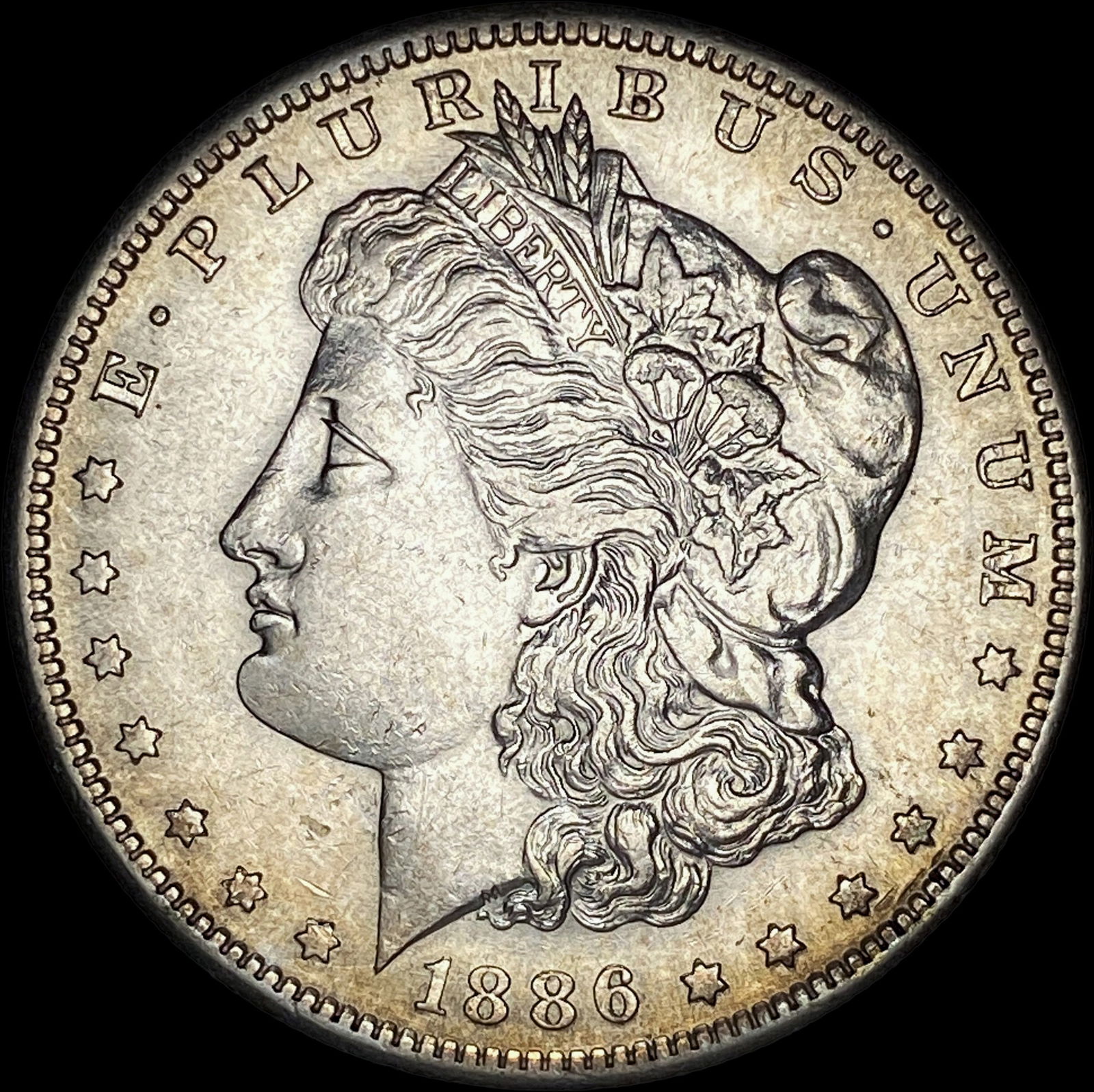 1886-S Silver Morgan Dollar CLOSELY UNCIRCULATED (1 of 2)