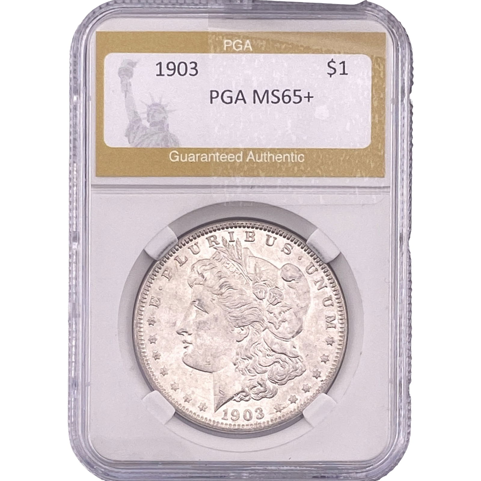 1903 Morgan Silver Dollar PGA MS65+ (1 of 2)
