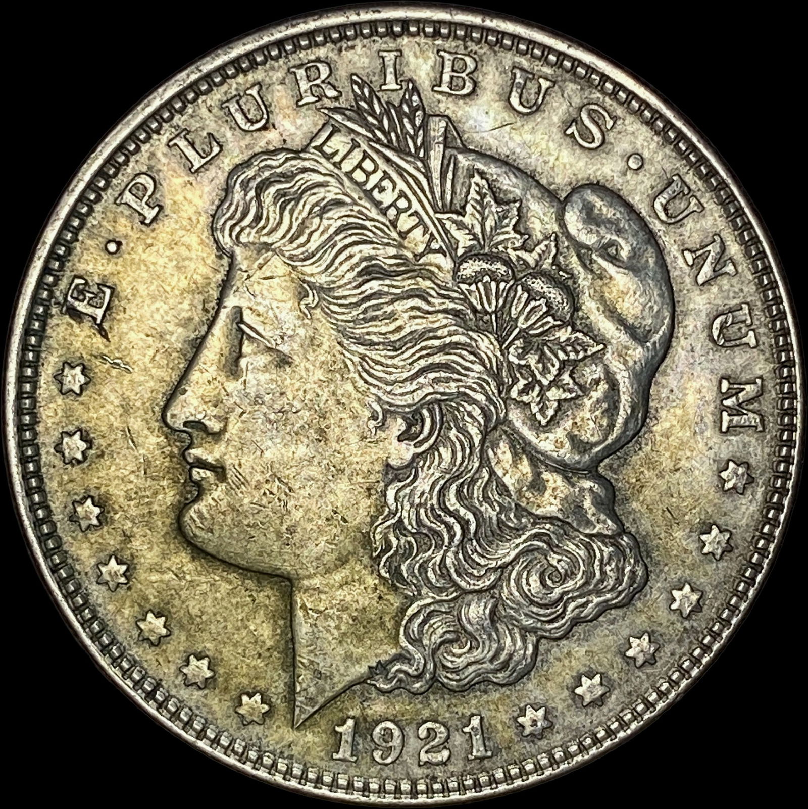 1921 Silver Morgan Dollar CLOSELY UNCIRCULATED (1 of 2)
