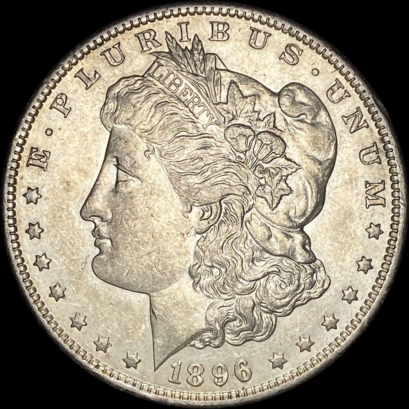 1896-S Silver Morgan Dollar CLOSELY UNCIRCULATED (1 of 2)