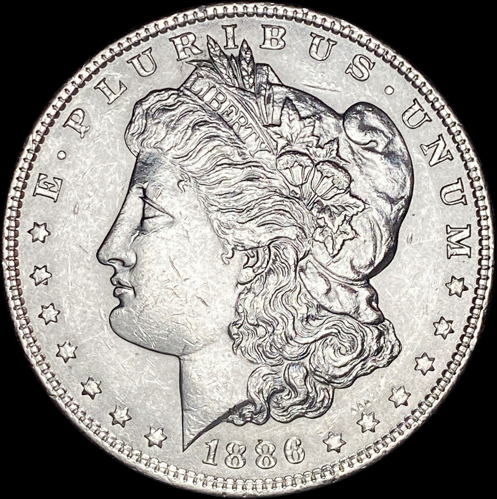 1886 Silver Morgan Dollar UNCIRCULATED (1 of 2)