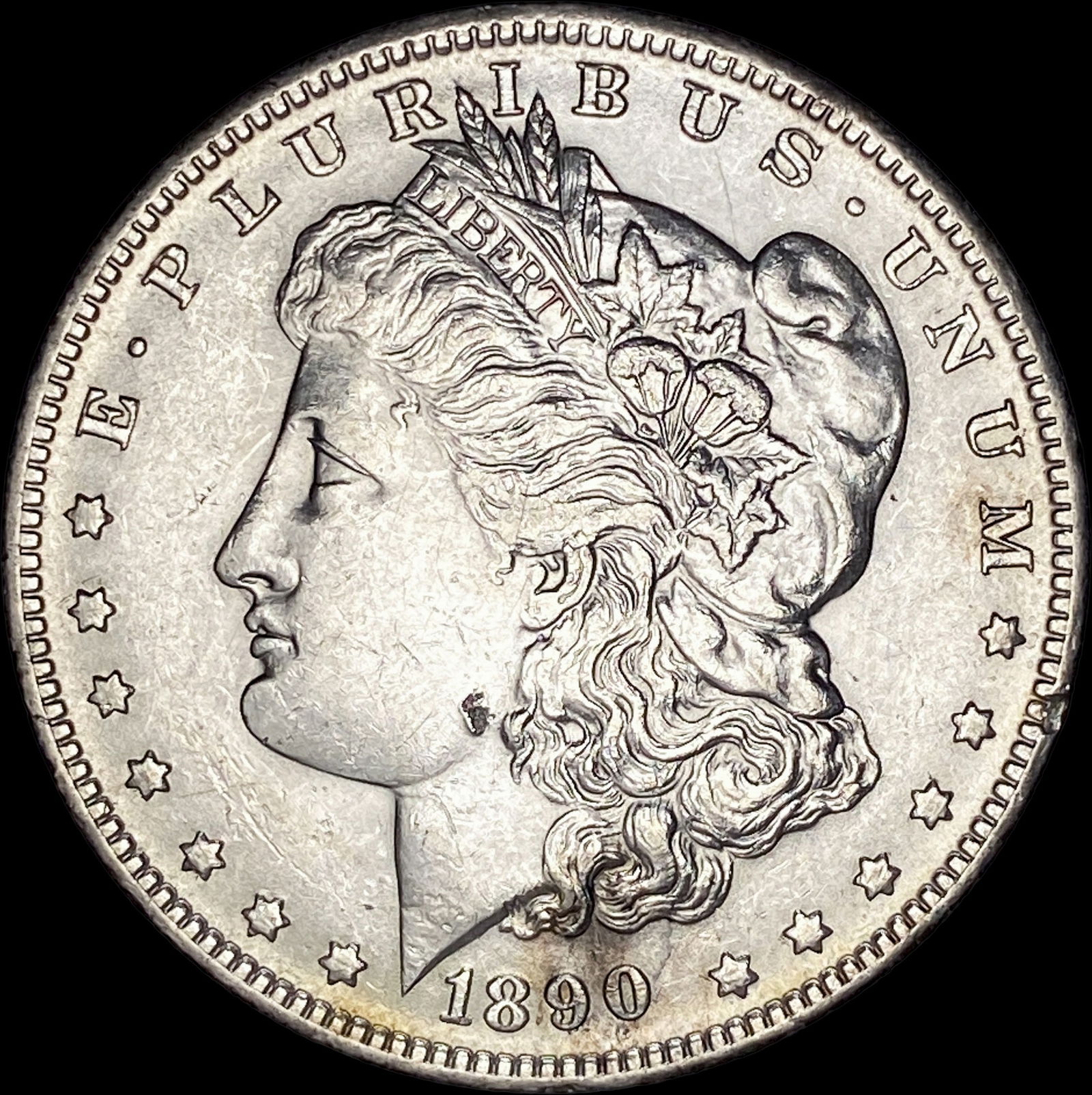 1890-O Silver Morgan Dollar CHOICE AU (1 of 2)