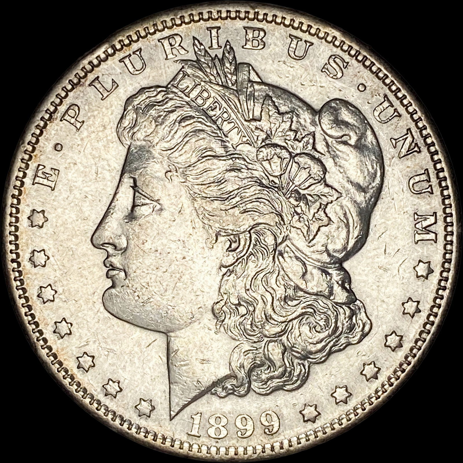 1899-S Silver Morgan Dollar CLOSELY UNCIRCULATED (1 of 2)