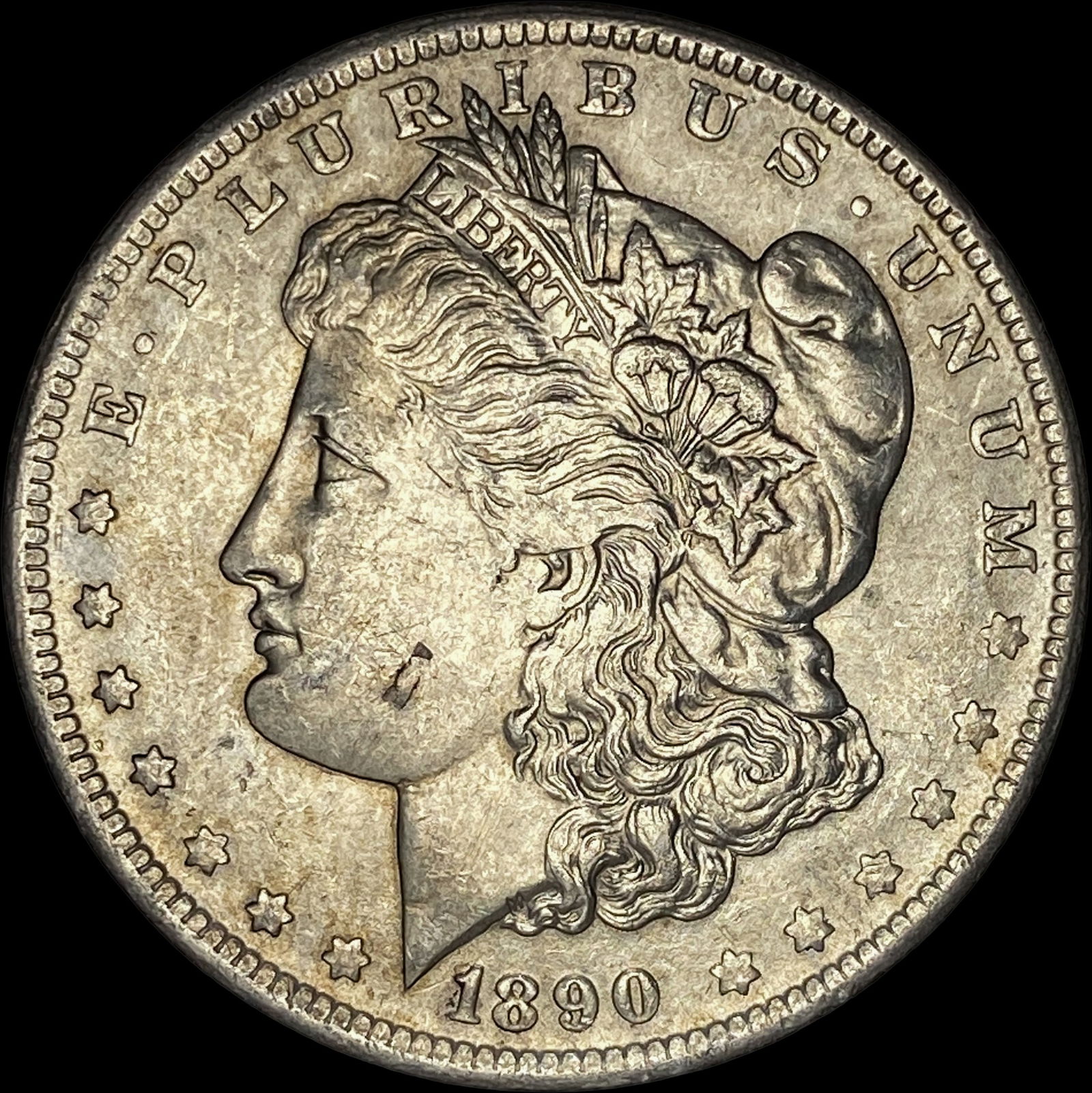 1890-O Silver Morgan Dollar CLOSELY UNCIRCULATED (1 of 2)