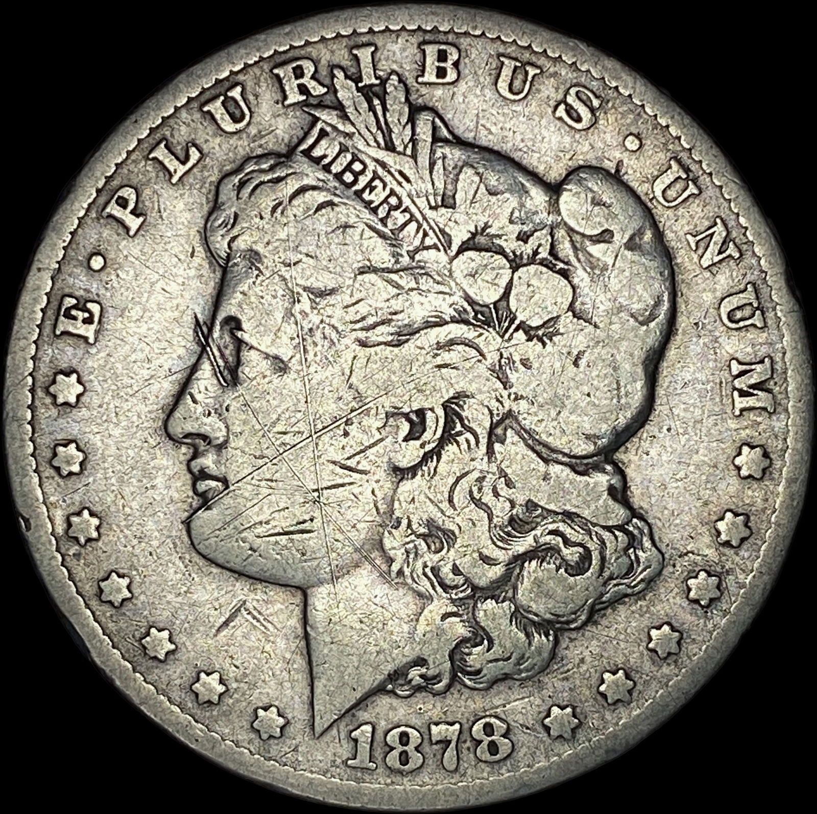 1878-CC Silver Morgan Dollar NICELY CIRCULATED (1 of 2)
