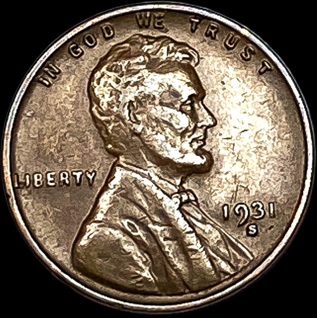 1931-S Lincoln Wheat Cent CLOSELY UNCIRCULATED (1 of 2)