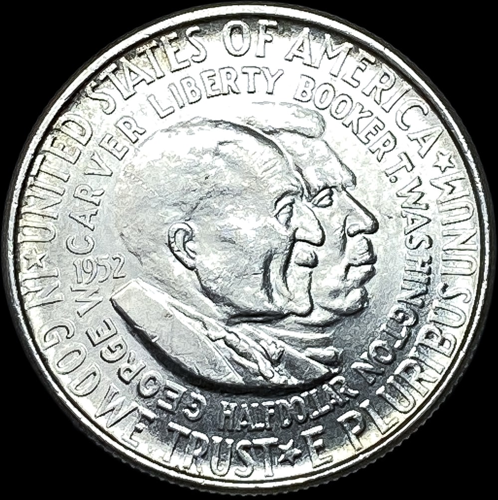1952 Washington/Carver Half Dollar UNCIRCULATED (1 of 2)