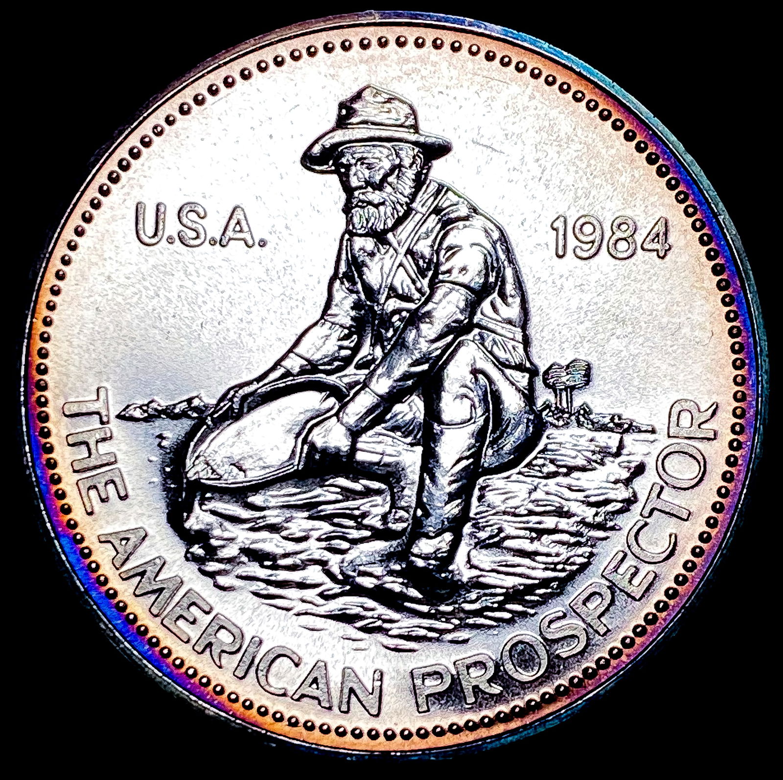 1984 Engelhard 1oz Silver Round UNCIRCULATED (1 of 2)