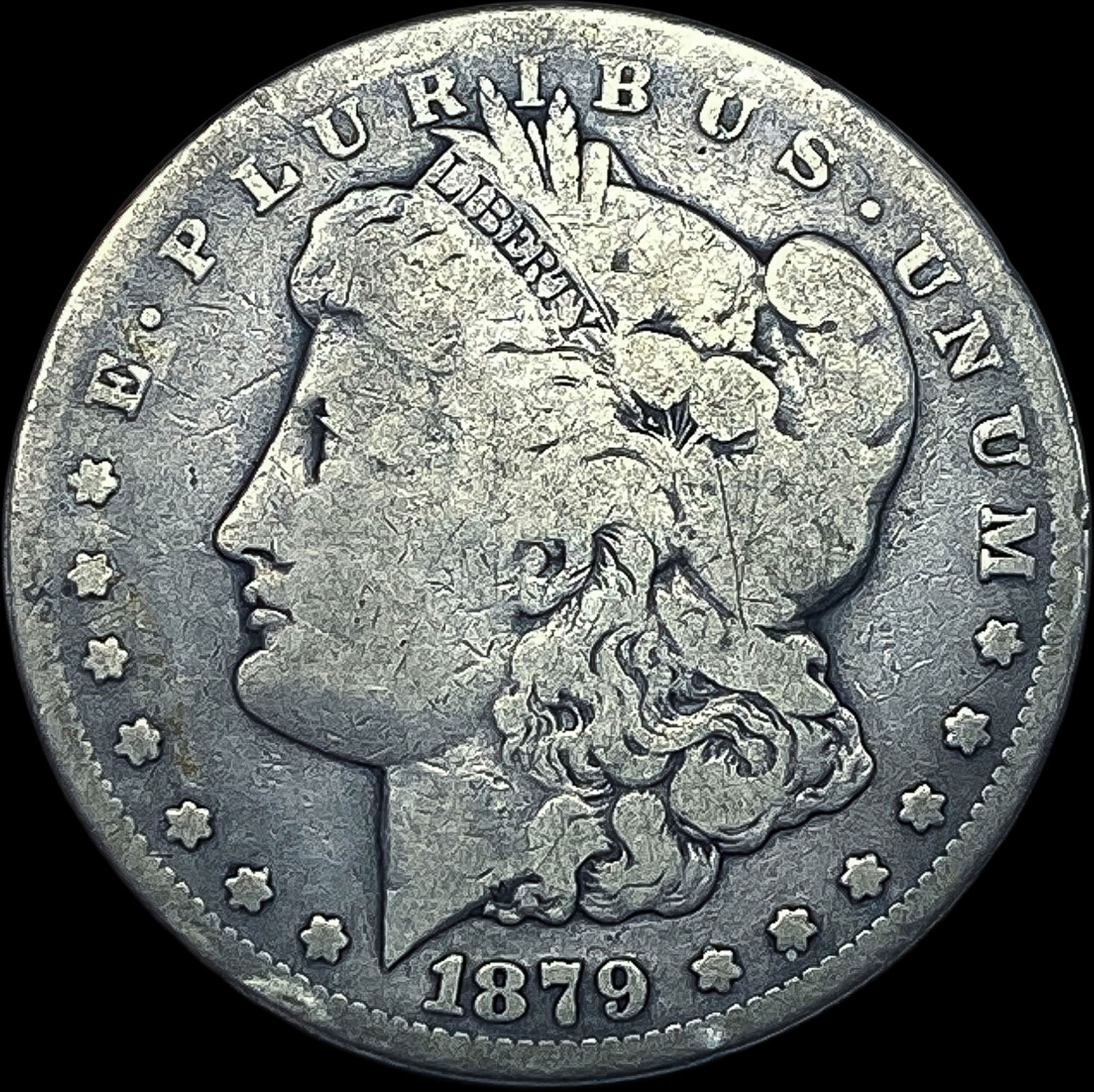 1879-CC Silver Morgan Dollar NICELY CIRCULATED (1 of 2)