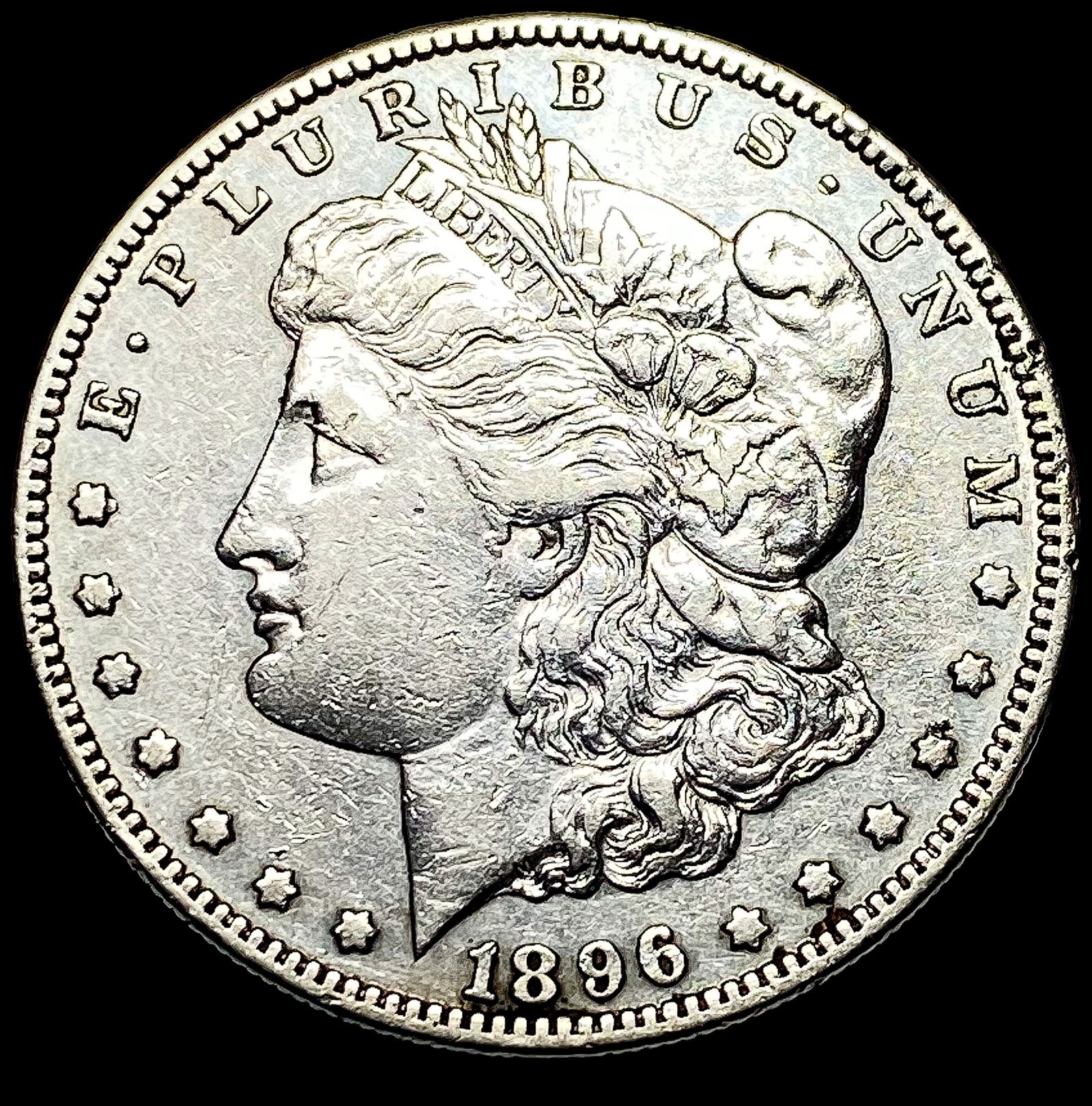 1896-S Silver Morgan Dollar LIGHTLY  CIRCULATED (1 of 2)