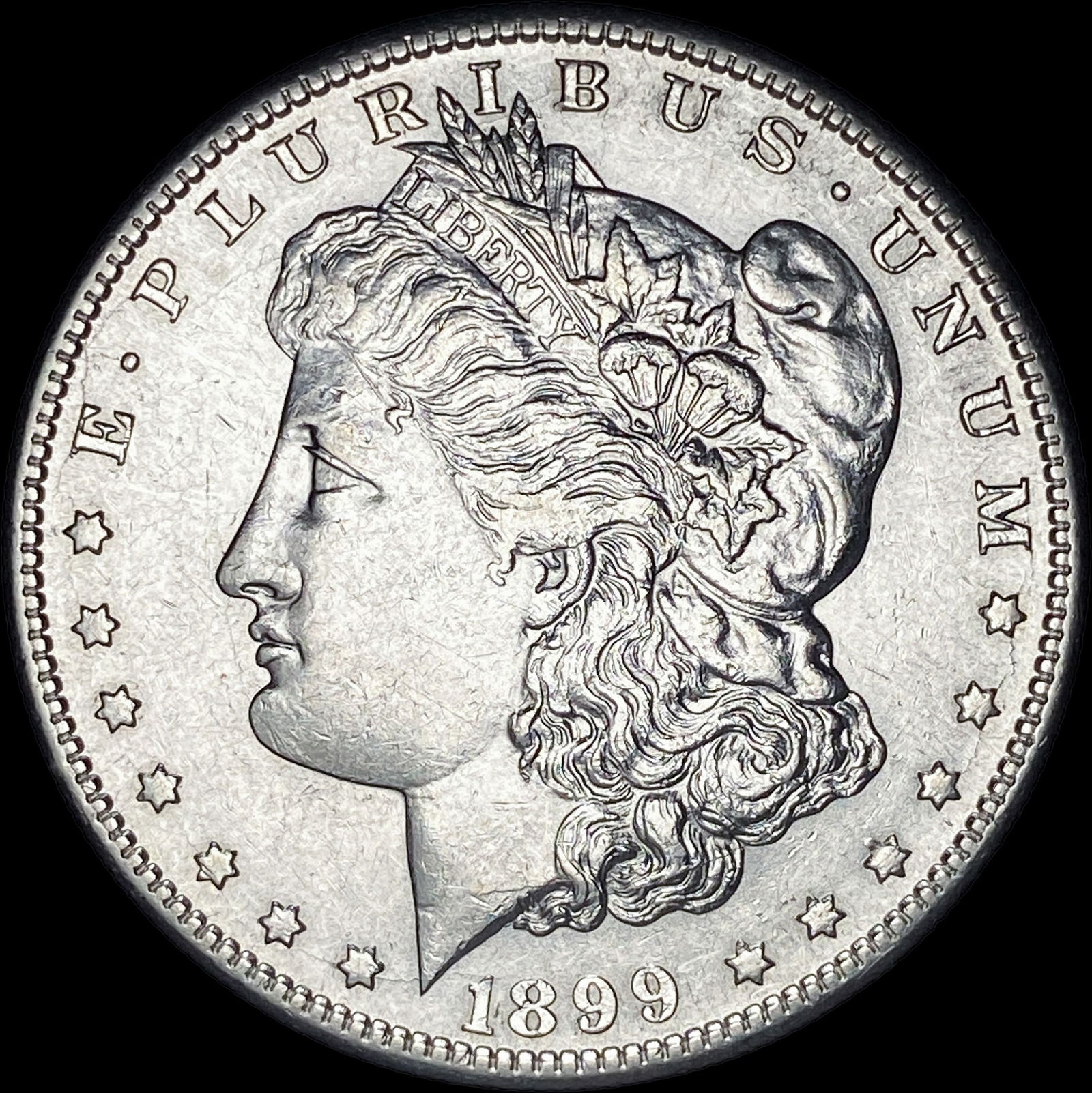 1899-S Silver Morgan Dollar CLOSELY  UNCIRCULATED (1 of 2)