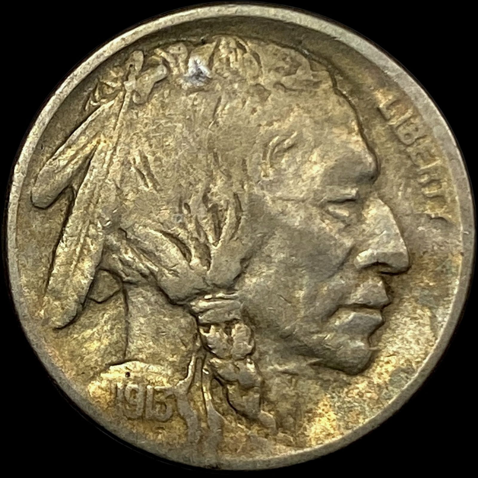 1913-S Type 1 Buffalo Nickel NEARLY  UNCIRCULATED (1 of 2)