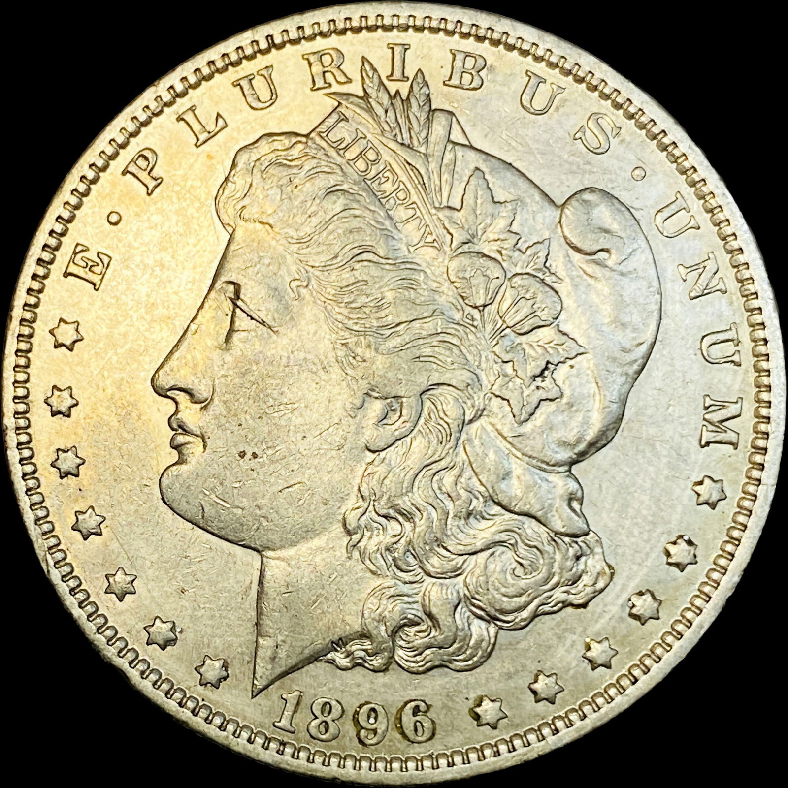 1896-O Silver Morgan Dollar CLOSELY  UNCIRCULATED (1 of 2)