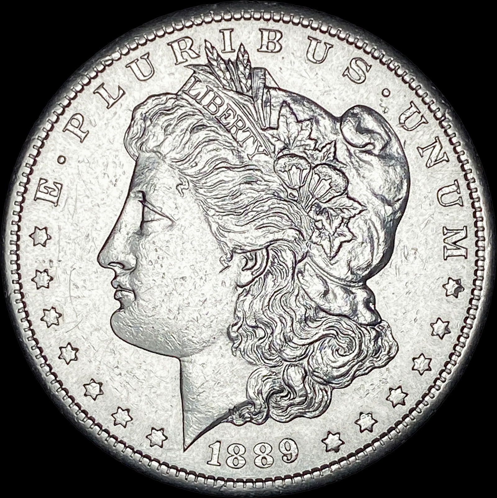1889-S Silver Morgan Dollar CHOICE AU (1 of 2)