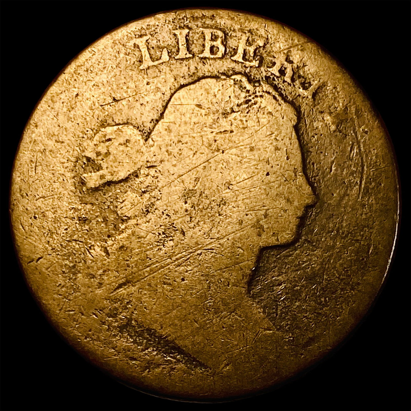 1796-1807 Draped Bust Large Cent NICELY  CIRCULATED (1 of 2)