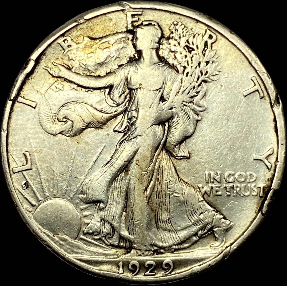 1929-D Walking Liberty Half Dollar HIGH GRADE (1 of 2)