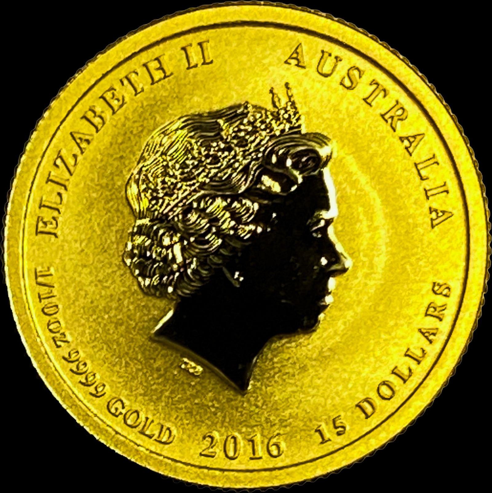 2016 Gold 1/10oz Australia $15 GEM PROOF (1 of 2)