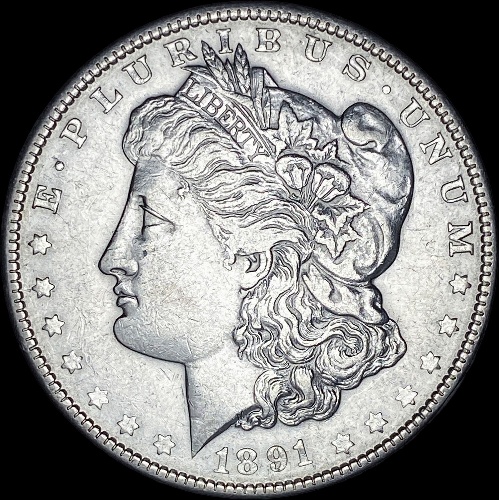 1891 Silver Morgan Dollar UNCIRCULATED (1 of 2)
