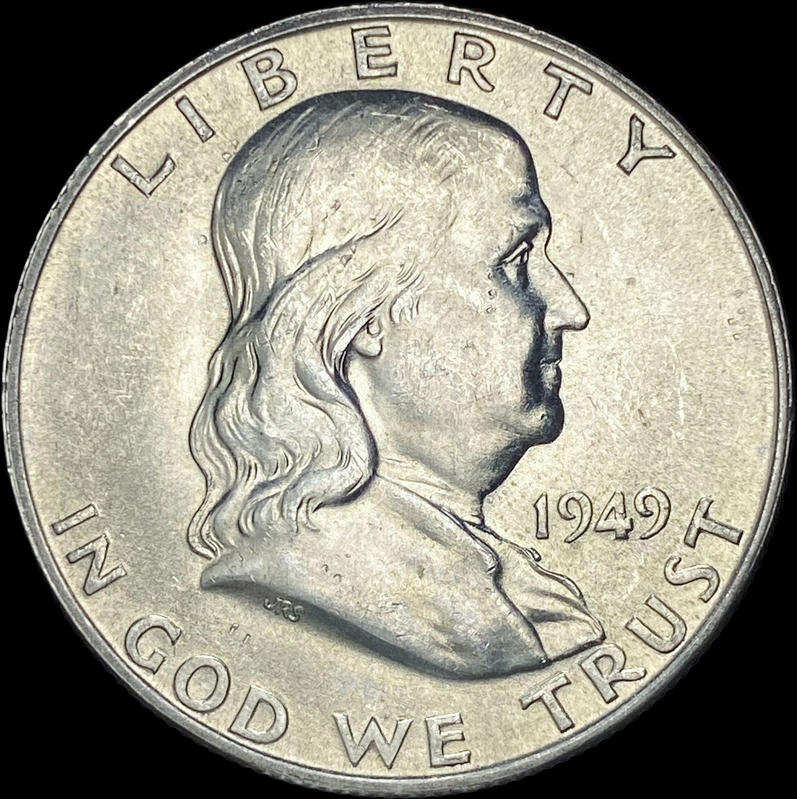 1949-D Silver Franklin Half Dollar UNCIRCULATED (1 of 2)