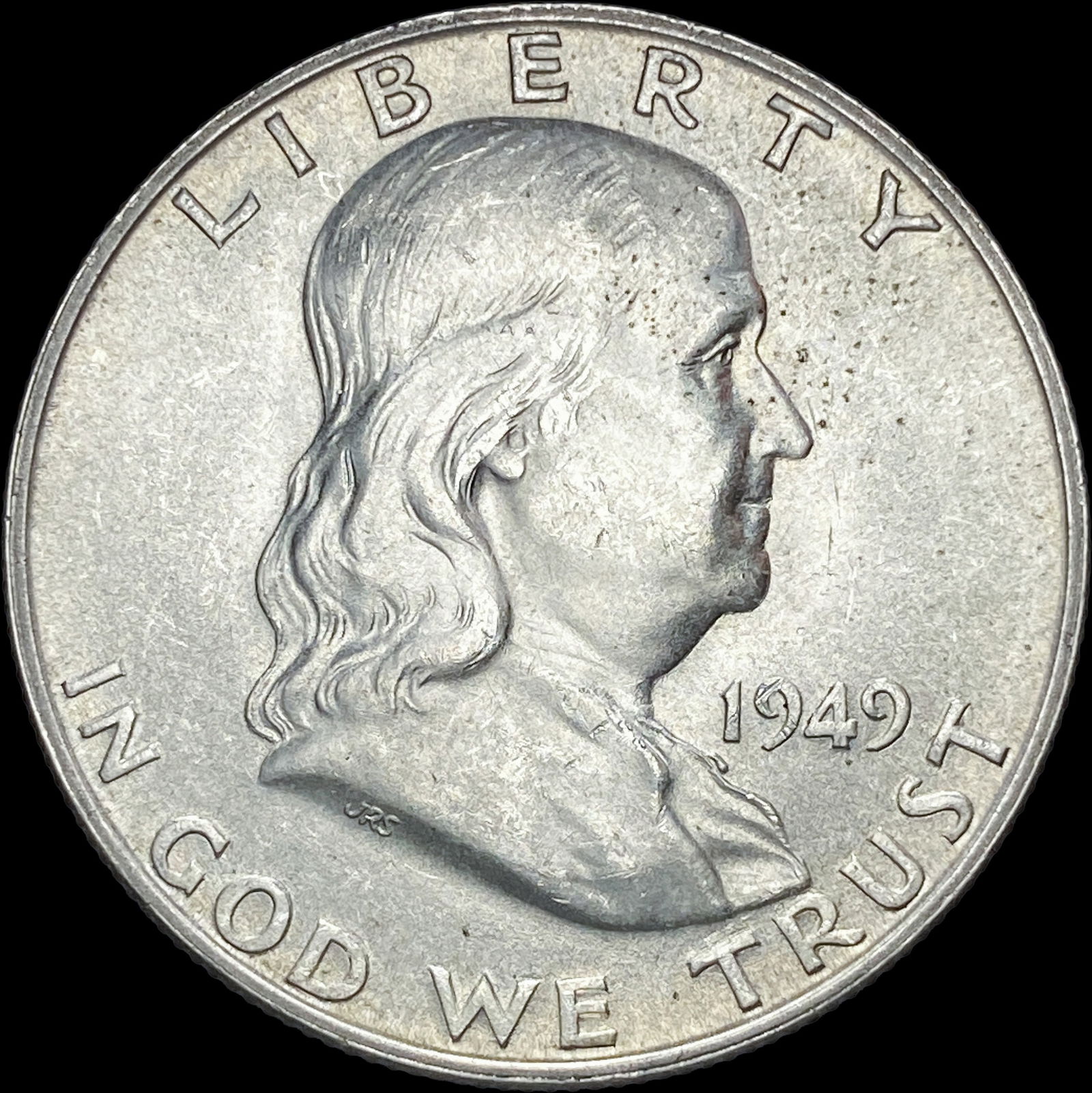 1949-D Silver Franklin Half Dollar UNCIRCULATED (1 of 2)