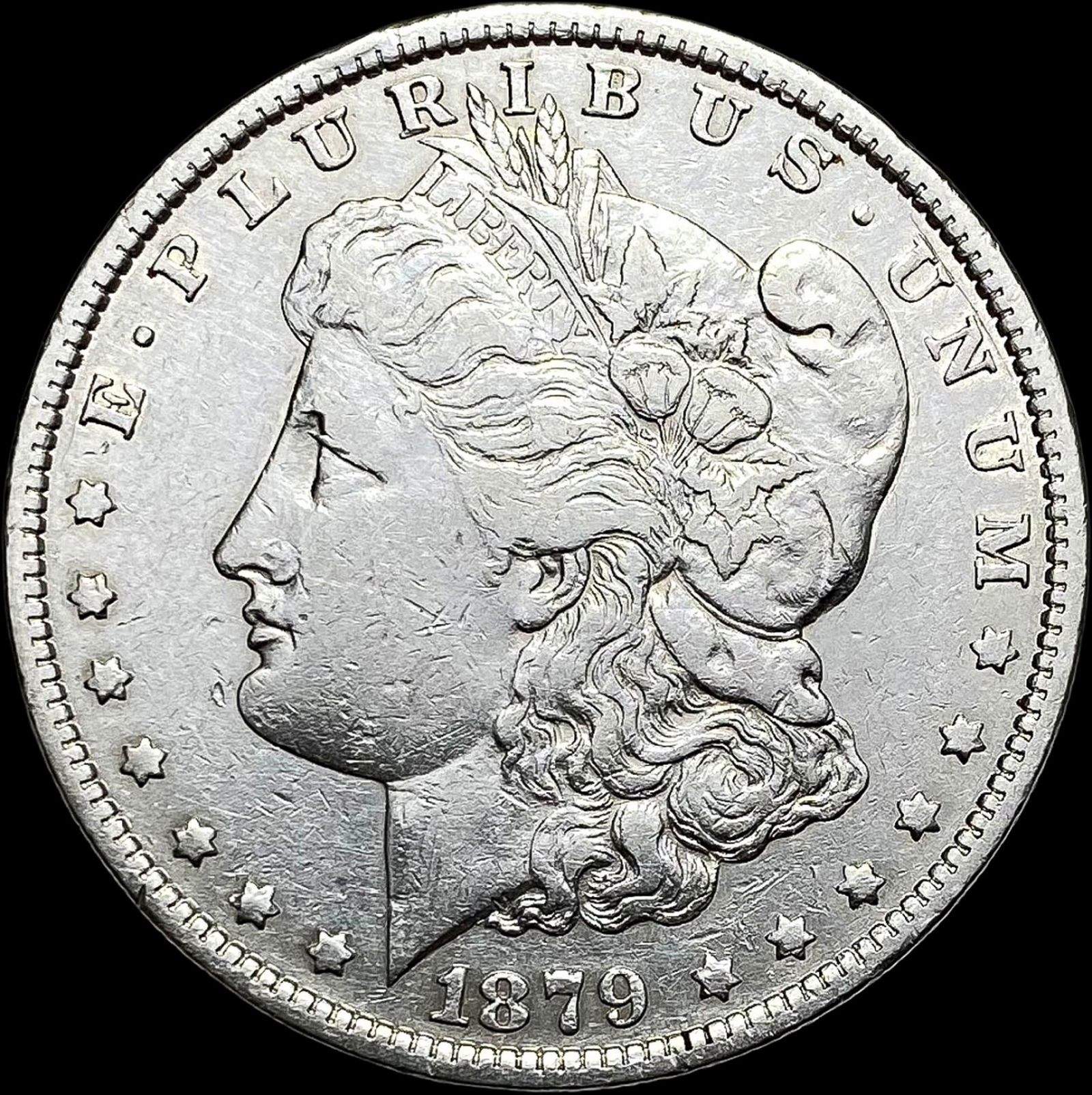 1879-O Silver Morgan Dollar CLOSELY  UNCIRCULATED (1 of 2)