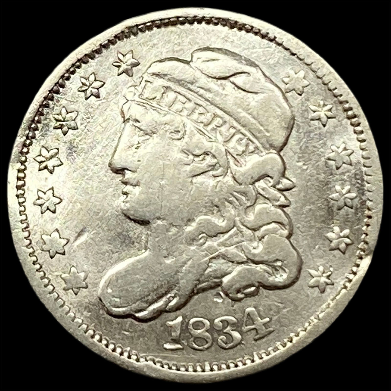 1834 Capped Bust Half Dime HIGH GRADE (1 of 2)